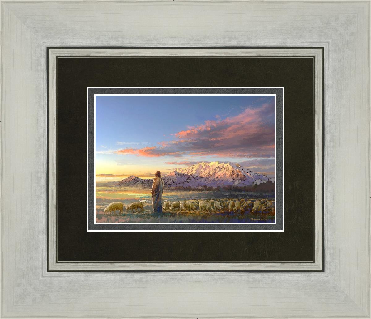 All His Majesty Christian Wall Art by Yongsung Kim - Inspirational Jesus Painting for Home, Church & Office Decor