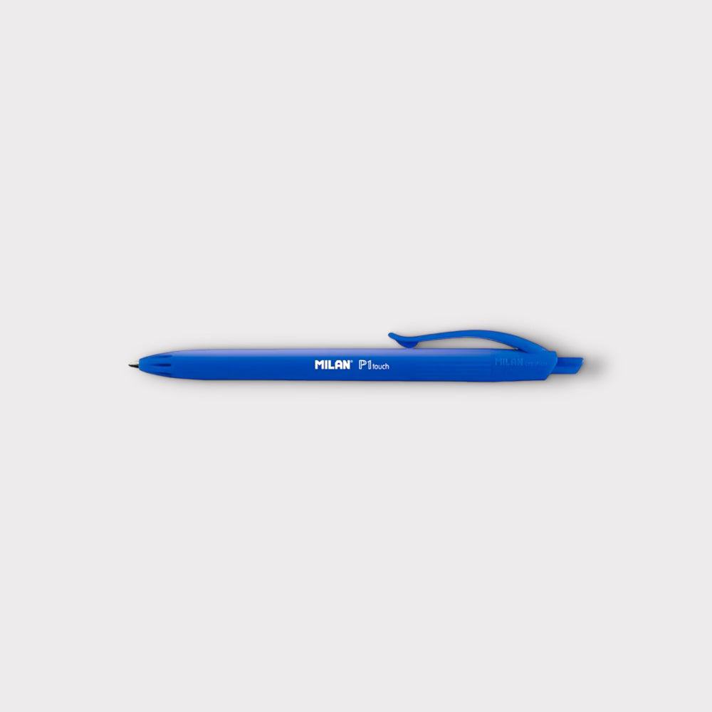 Milan Blue P1 Stylus Pen for Touch Screens - Premium Digital Drawing & Writing Tool for iPad, Tablets, Smartphones - Perfect for Artists, Students & Professionals
