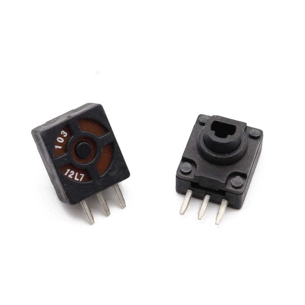 10pcs LT RT Micro Switch Button Potentiometer Replacement for Xbox 360 Controller Repair - Compatible with Xbox 360 Gamepad, DIY Fix for Stick Drift & Trigger Issues - Perfect for Gaming Enthusiasts & Home Repair