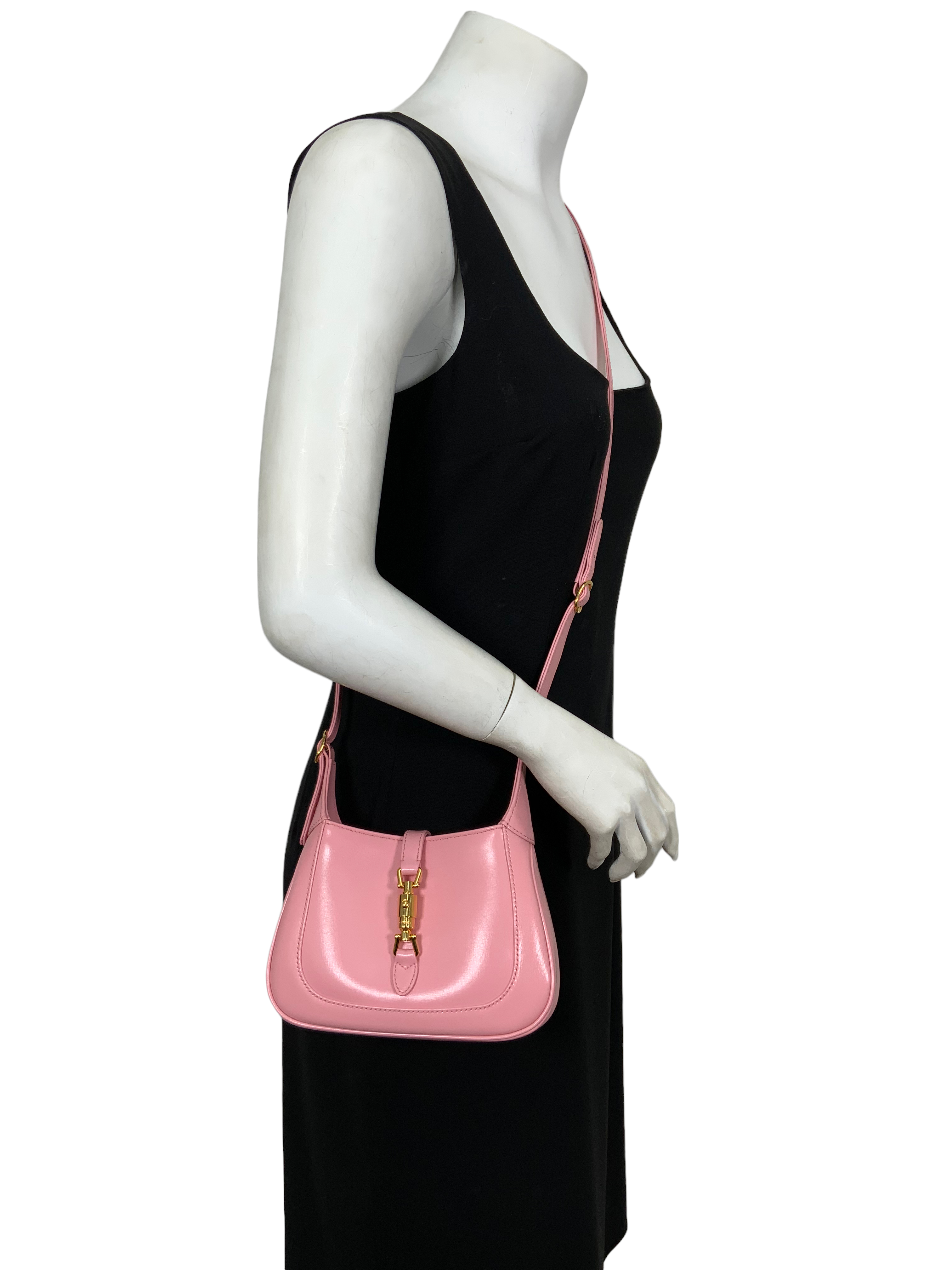 Gucci Mini Jackie 1961 Genuine Leather Hobo Bag - Luxury Crossbody Shoulder Bag for Women | Perfect for Date Night, Office & Travel Accessories