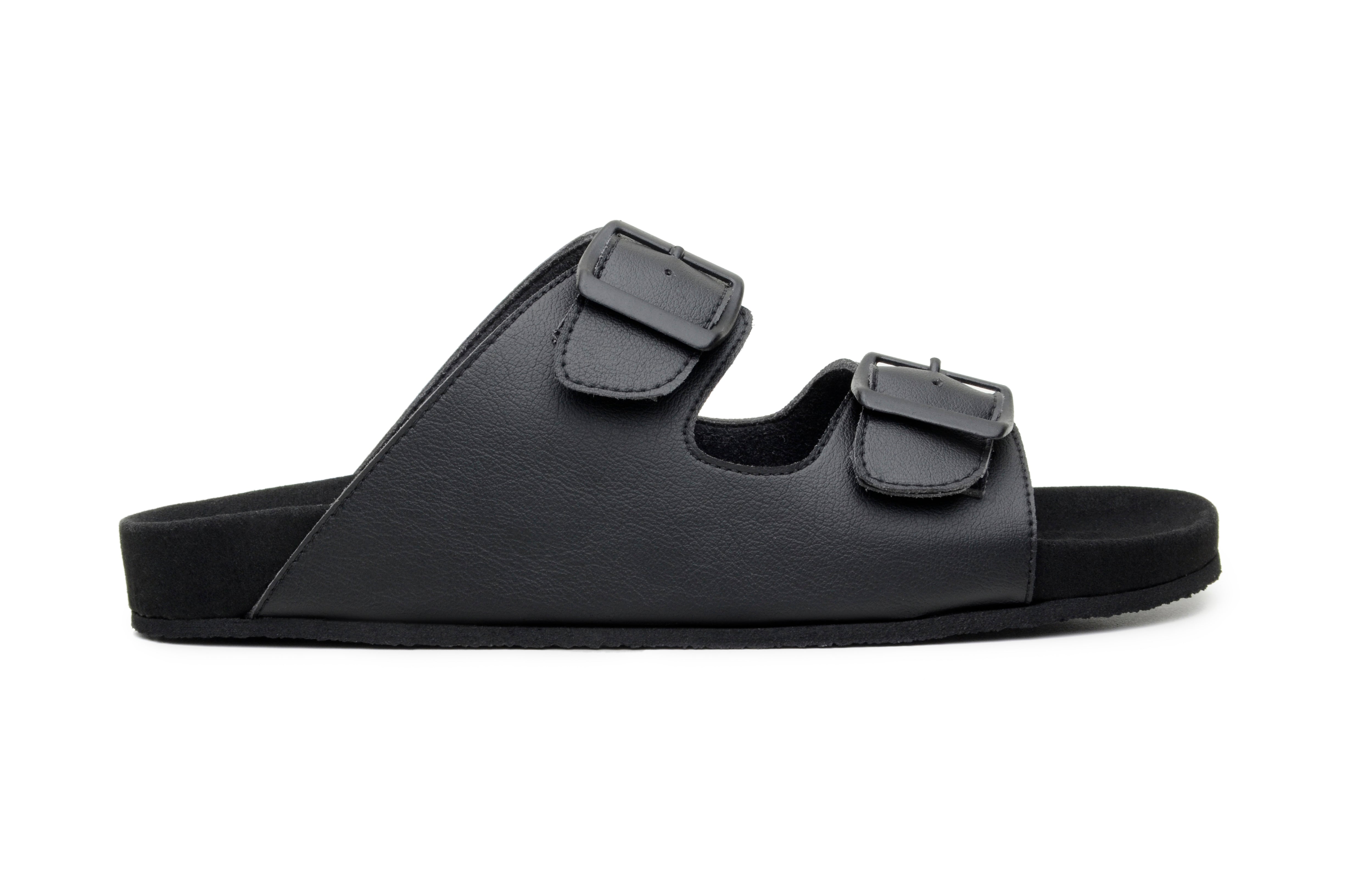 Truda Black Sandals with Green Laces - Comfortable Women's Casual Shoes for Summer Walking, Beach & Outdoor Activities
