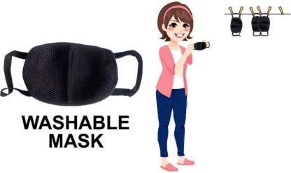 TI AMO Anti-Pollution Dust Cotton Unisex Half Face Mask (6-Pack) - Breathable Protection for Cycling, Running, Commuting & Outdoor Activities