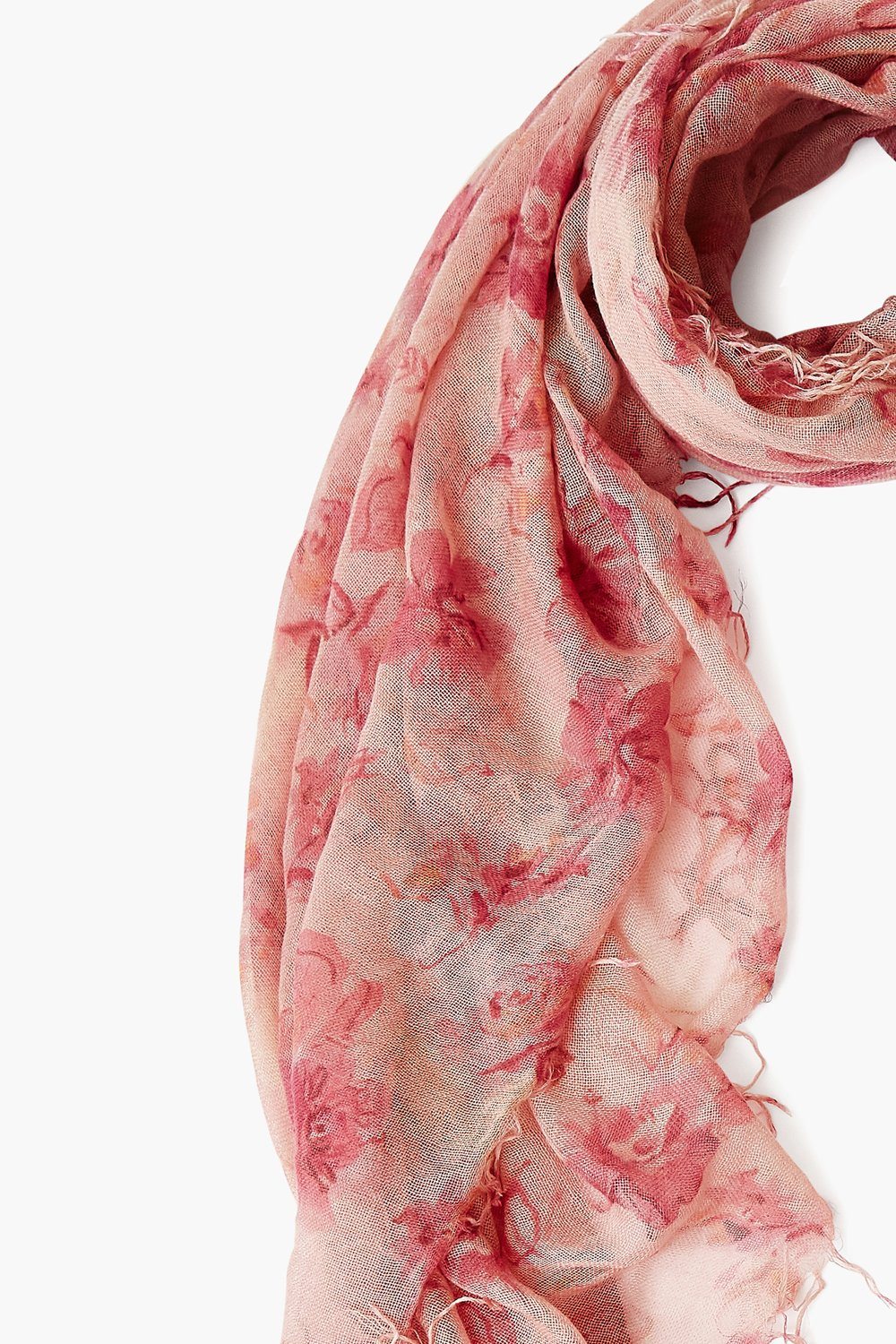 Luxury Cashmere Silk Scarf - Soft Mauve French Floral Pattern Shawl Wrap for Women | Perfect for Winter Fashion, Office Elegance & Gift Giving