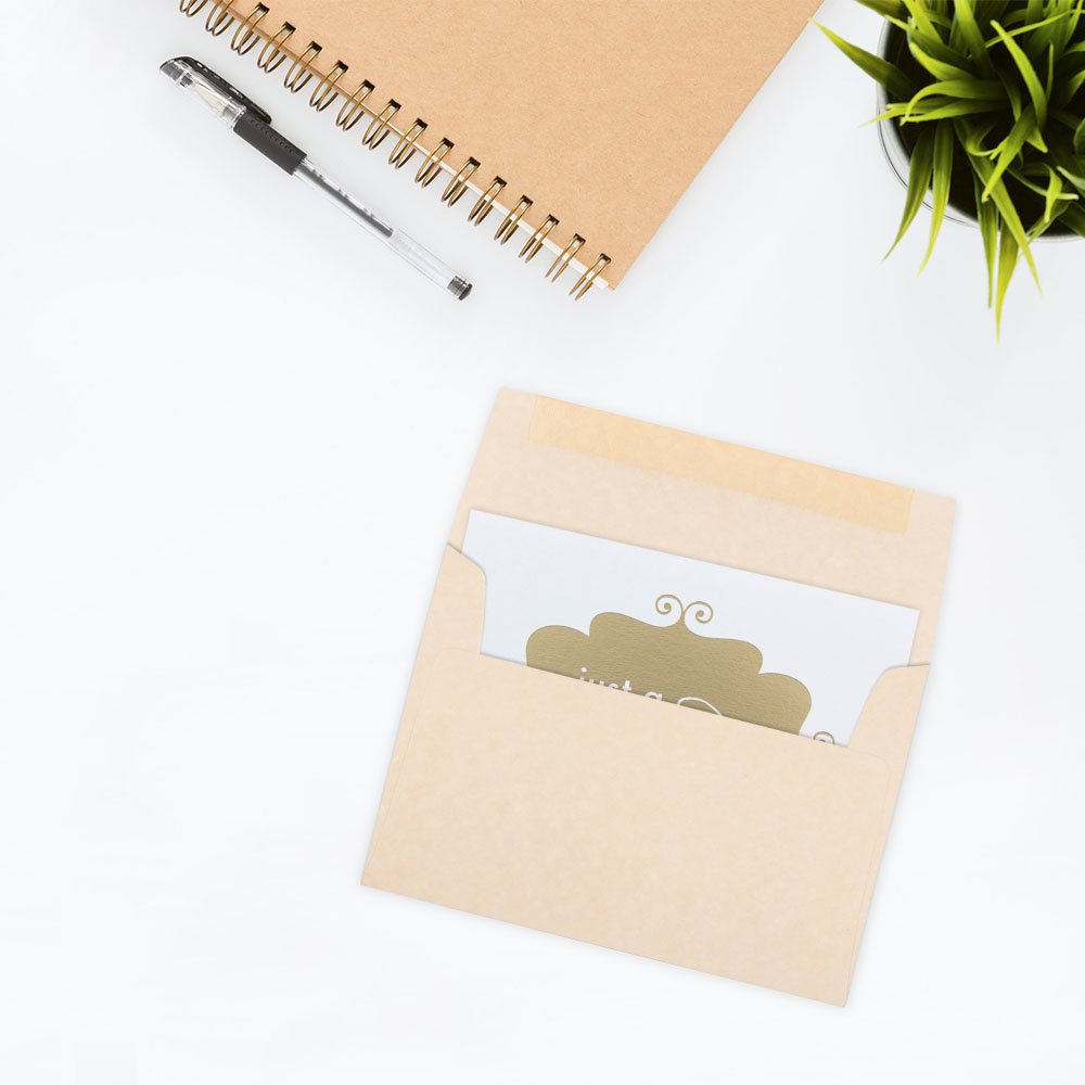 JAM PAPER A7 Parchment Invitation Envelopes 5.25