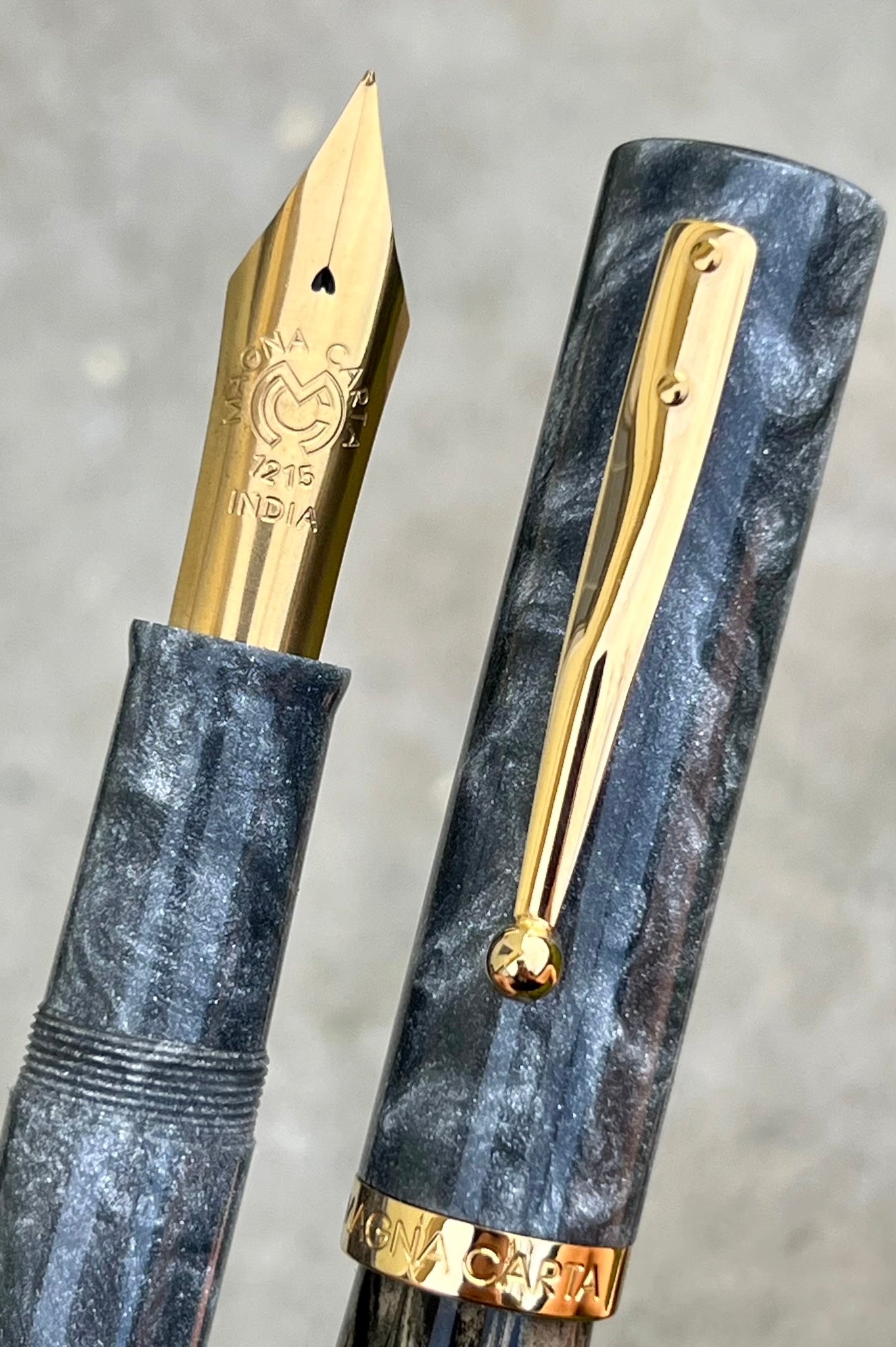 Magna Carta Mag 1000 Oversized Fountain Pen - Luxury Calligraphy Pen with Smooth Ink Flow for Writing Enthusiasts | Perfect for Signatures, Journaling & Gift Giving
