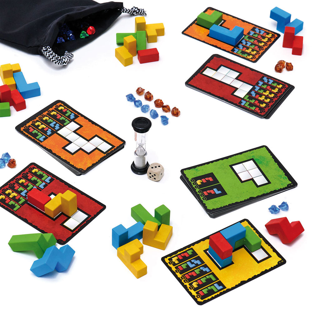 Ubongo 3D Puzzle Classroom Bundle - 8 Pack Educational STEM Building Blocks for Kids | Perfect for School Activities, Team Building & Creative Learning