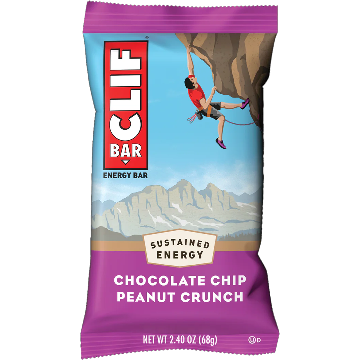 Clif Bar Energy Bars - 5 Pack | Organic, Gluten-Free Snacks for Hiking, Running & Outdoor Adventures | High Protein, Vegan & Non-GMO