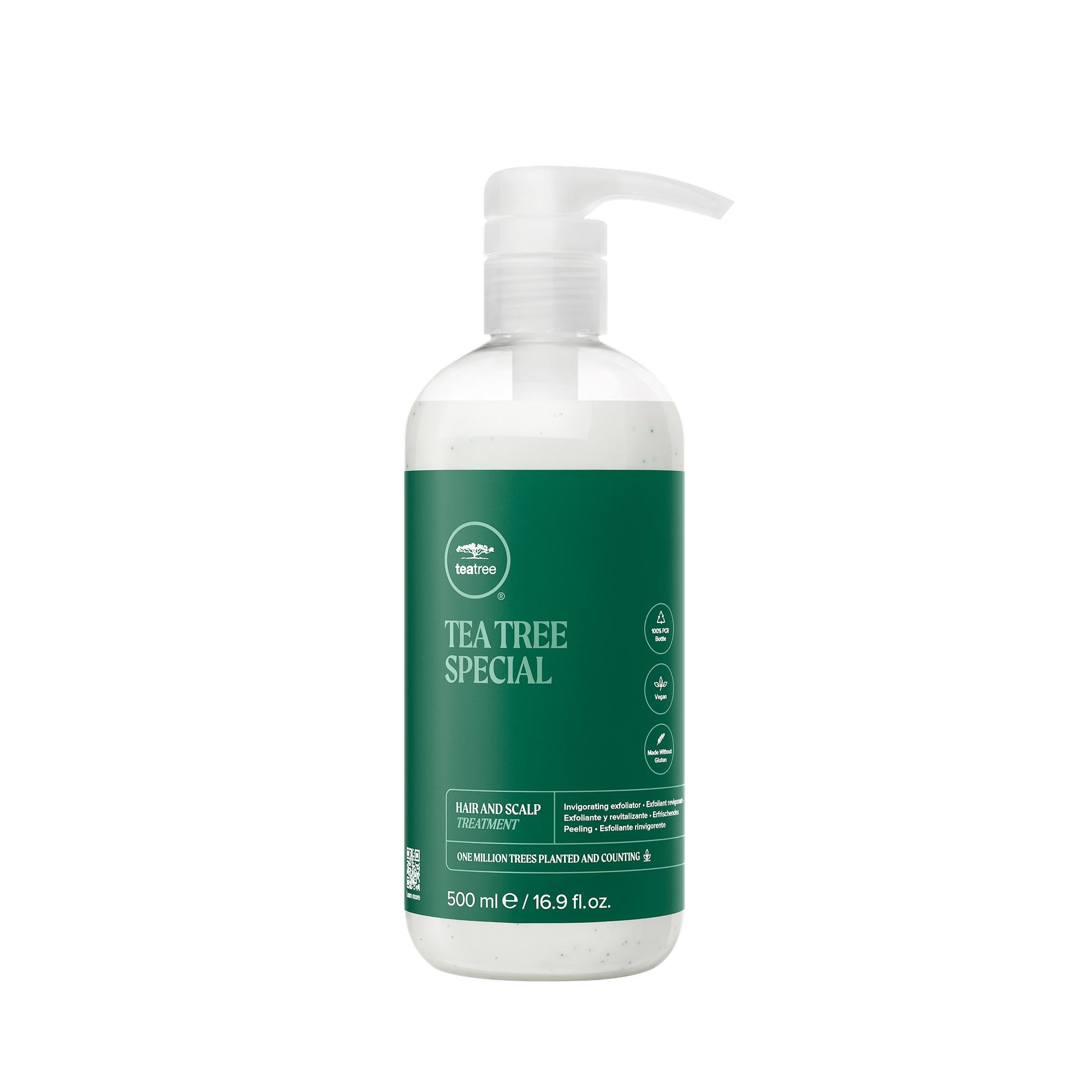 Tea Tree Oil Hair & Scalp Treatment - Hydrating Hair Mask for All Hair Types - Deep Conditioning for Dry, Damaged Hair - Perfect for Daily Care & Salon Treatments