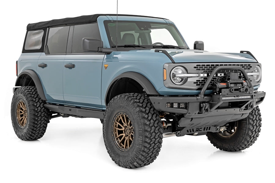 Ford Bronco Rough Country High Winch Mount with PRO9500S Winch & 20