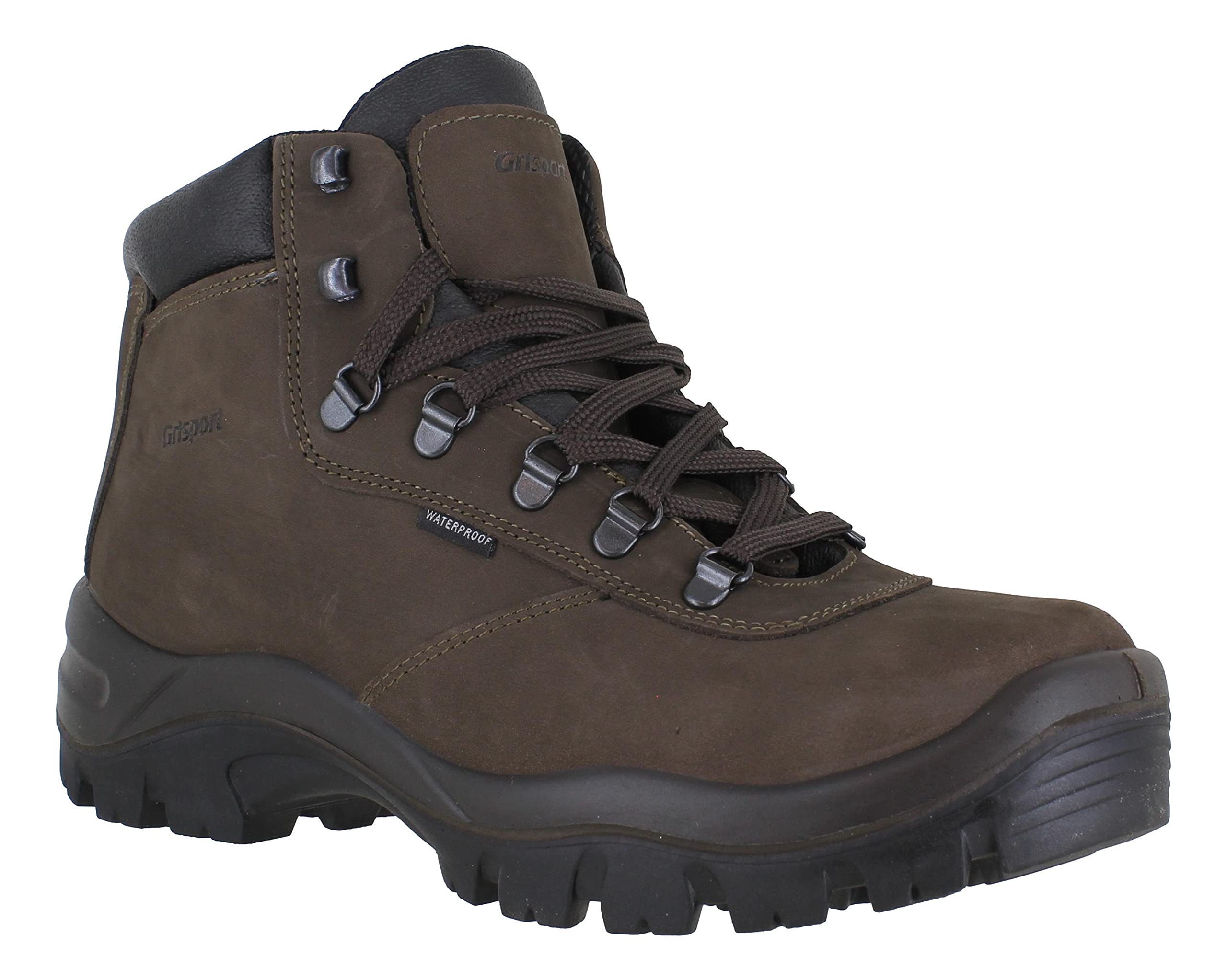 Grisport Men's Waterproof Hiking Boots - Lightweight Outdoor Trekking Shoes for Men with Anti-Slip Sole - Perfect for Mountain Climbing, Trail Walking & Camping Adventures