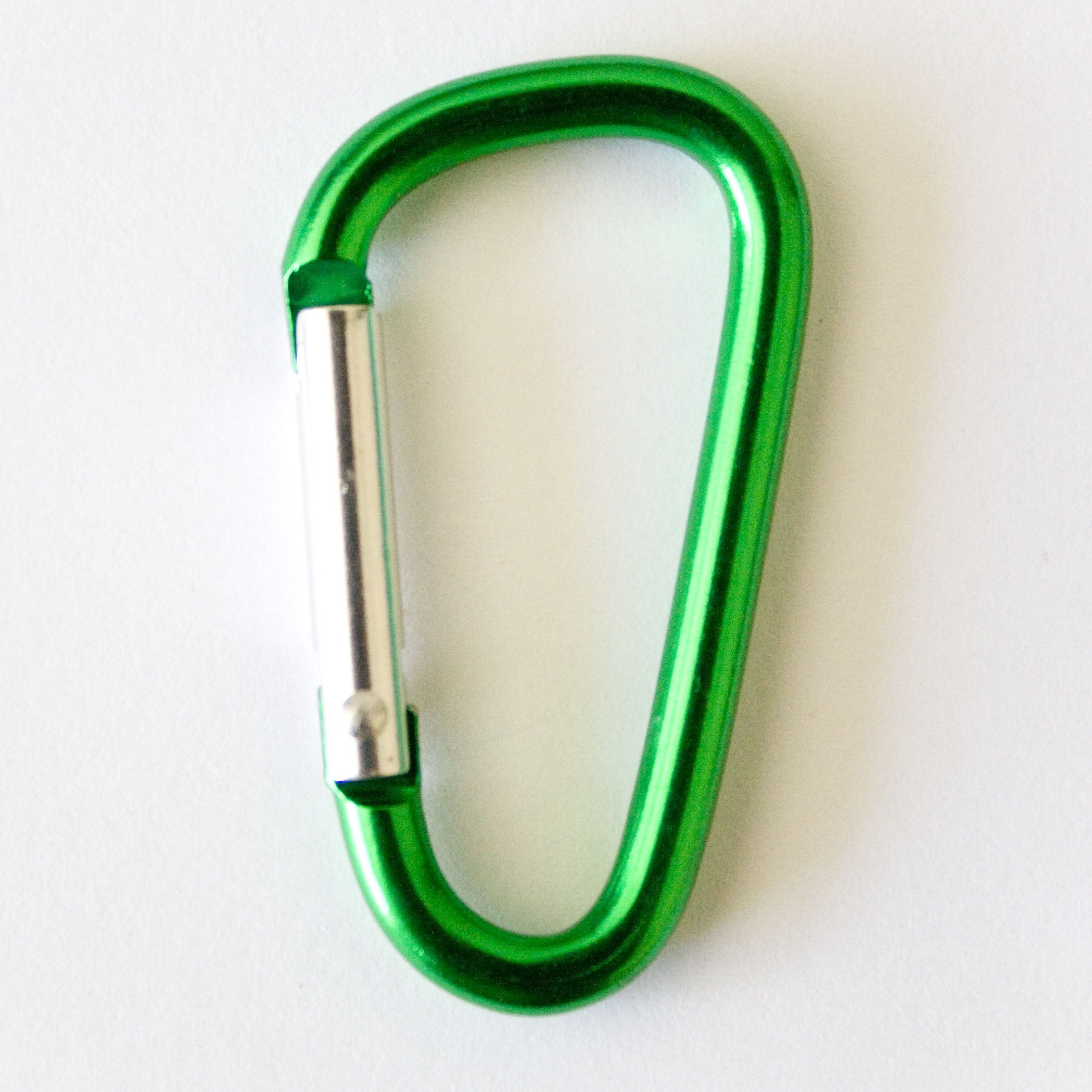 12pcs Heavy Duty Aluminum Carabiner Clips - 1-7/8 Inch Key Rings for Keys, Tools & Outdoor Gear - Perfect for Camping, Hiking & Everyday Carry (EDC)