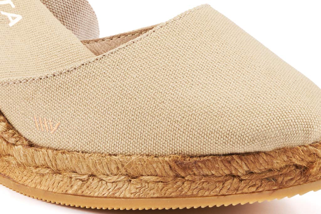 Viscata Sagaro Women's Espadrille Wedge Sandals - Handmade in Spain with 2.5