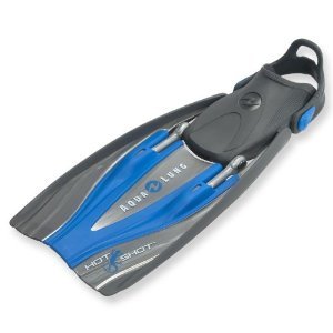 Aqua Lung Hotshot Comb-Strap Scuba Diving Fins - Lightweight Snorkeling & Freediving Fins for Men and Women - Perfect for Ocean Adventures, Pool Training & Water Sports