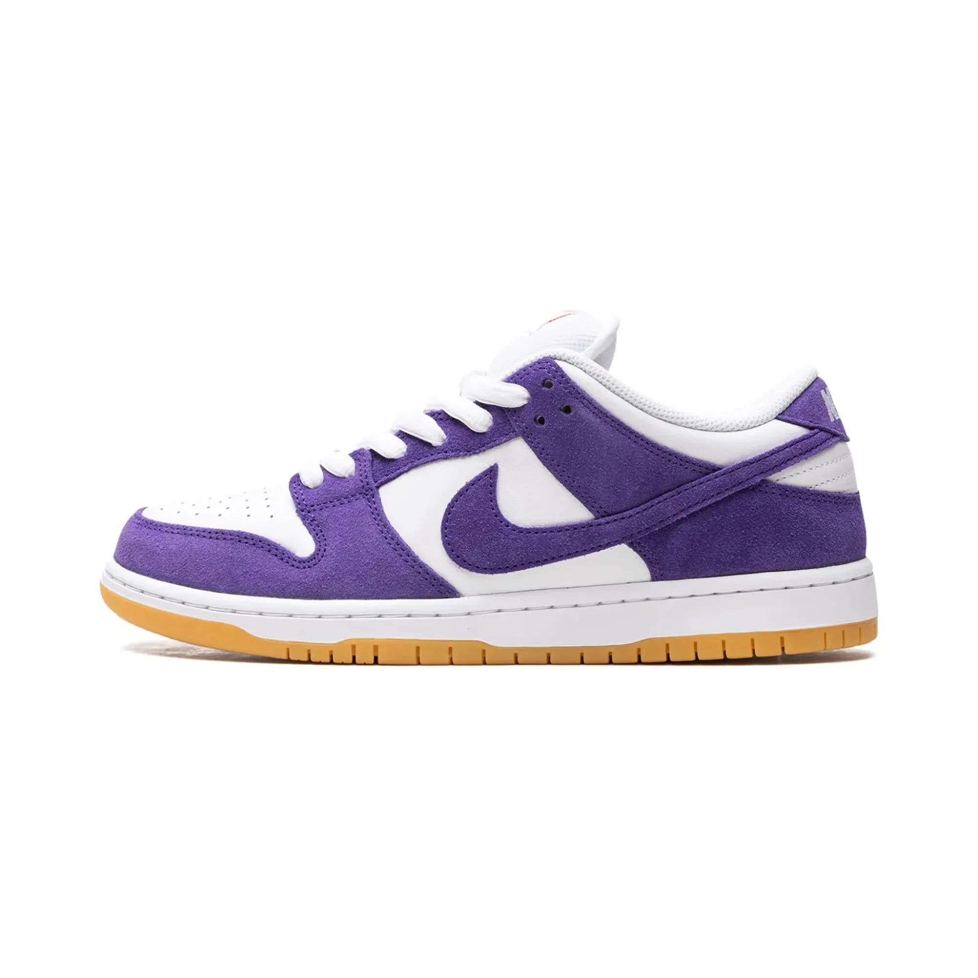 Nike SB Dunk Low Pro ISO Orange Label Court Purple Skateboarding Shoes - Men's Casual Sneakers for Streetwear & Skateboarding