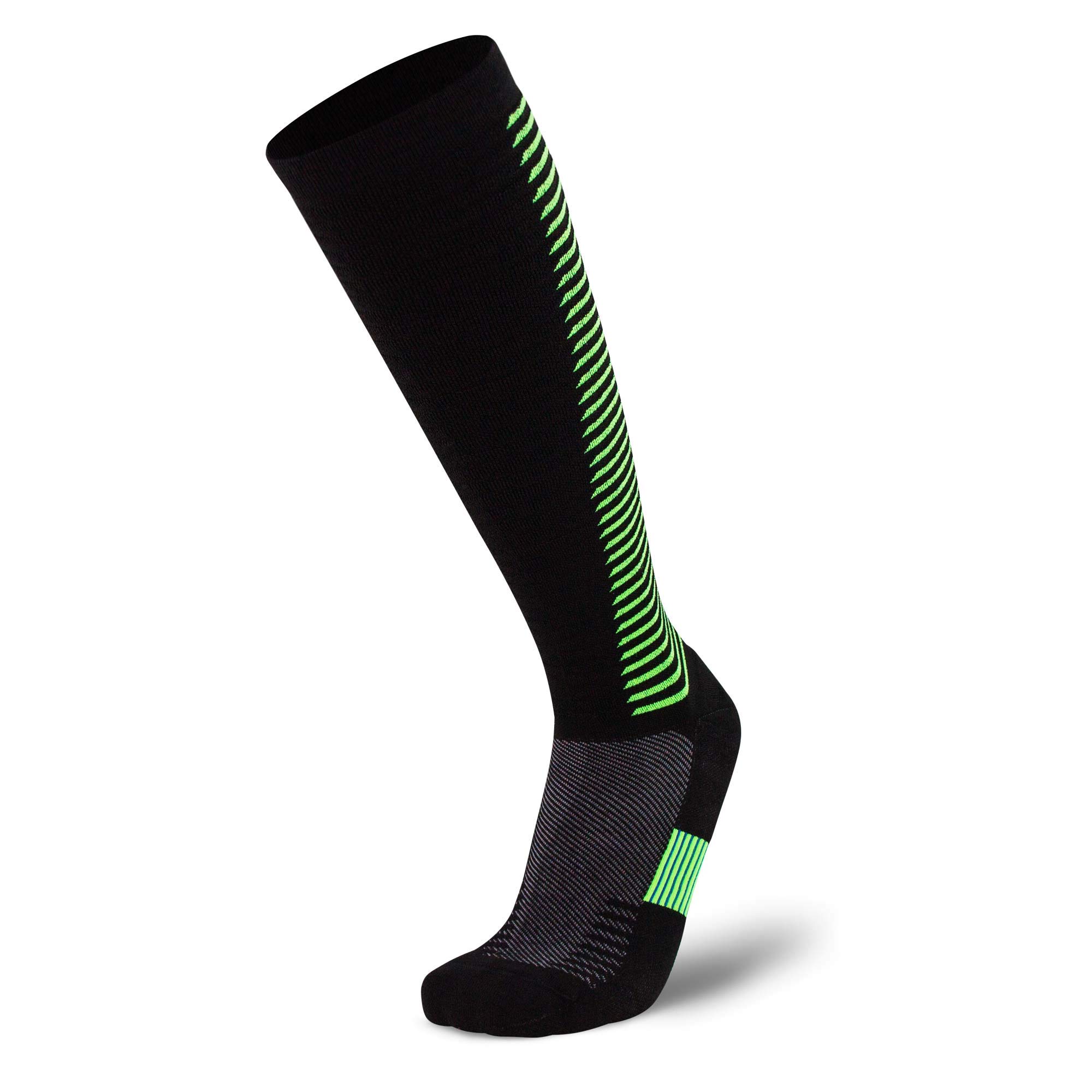 Premium Wool Compression Ski Socks - Thermal Boot Socks for Skiing, Hiking & Hunting | Ultra Warm & Supportive for Cold Weather Activities | Perfect for Winter Sports & Outdoor Adventures