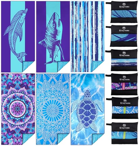 6 Pack Blue Pattern