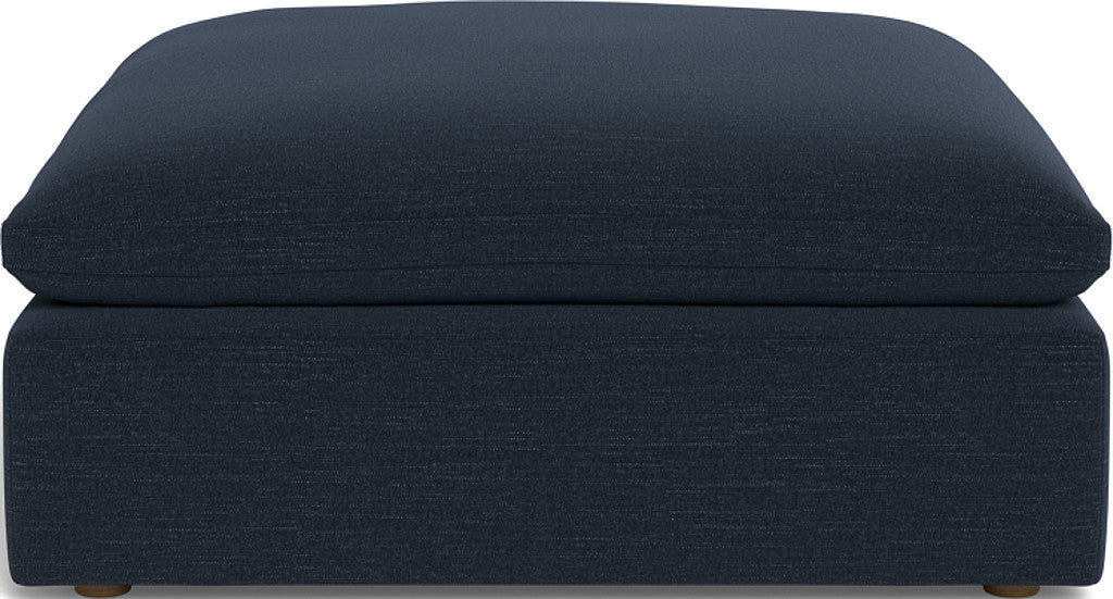 Fluffy Ottoman Stool - Soft Plush Footrest Pouf for Living Room, Bedroom, Nursery - Perfect for Relaxing, Decorating & Extra Seating