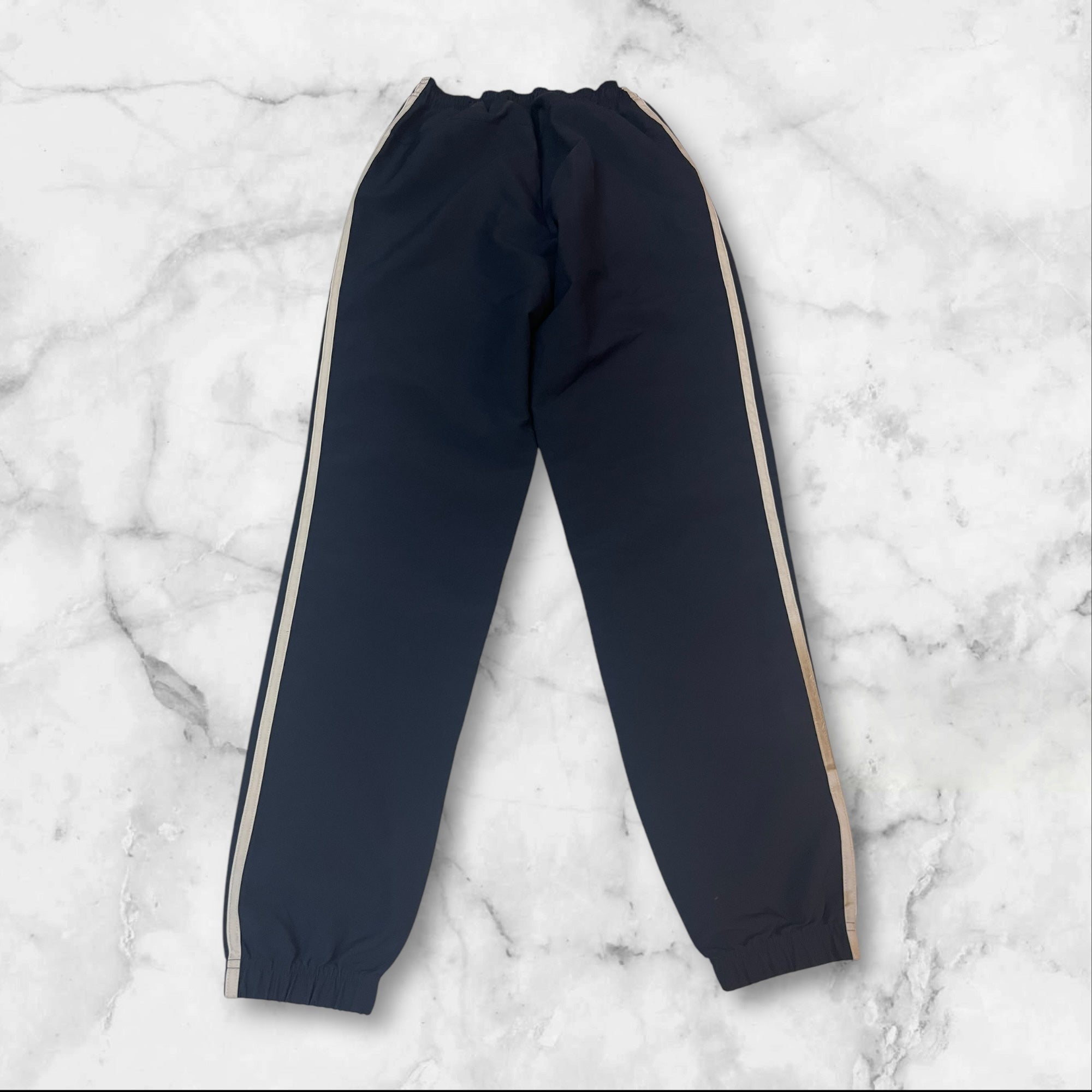 Vintage Adidas Trackpants Men's XS 1114 - Retro 3-Stripe Joggers for Casual Wear & Street Style Outfits
