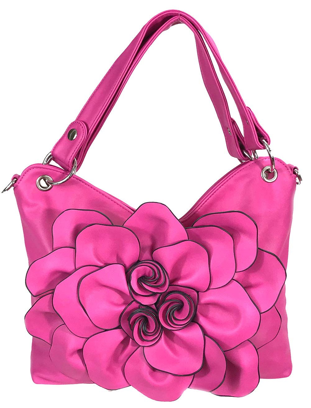Stylish Big Flower Purse for Women - Fashionable Floral Handbag for Daily Use, Parties & Special Occasions