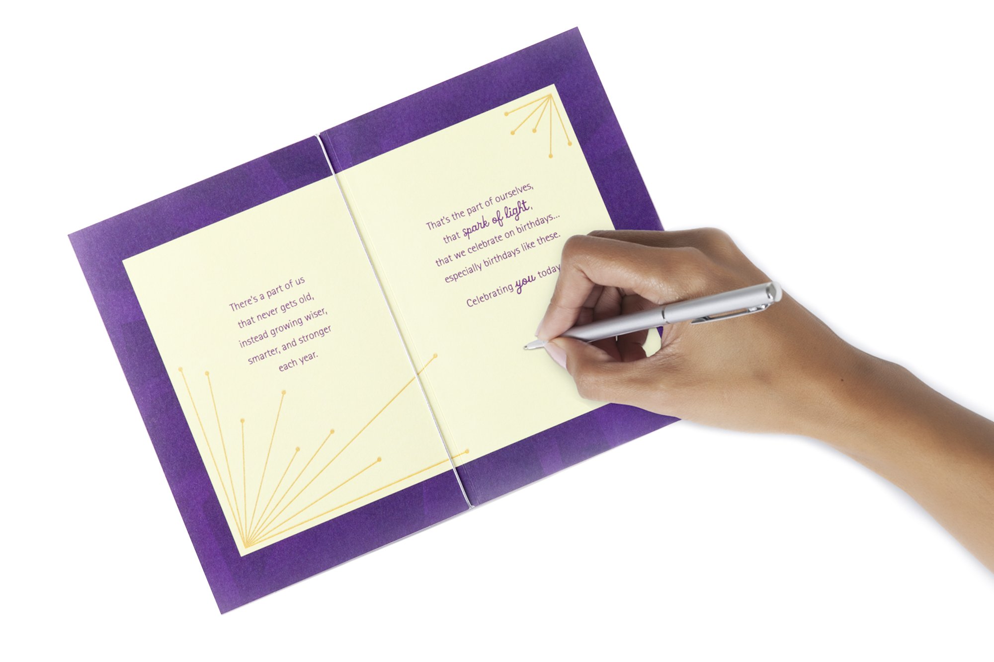 Hallmark 60th Birthday Greeting Card with Gold Rays & Tassel Design - Perfect for Milestone Celebrations, Retirement Parties & Golden Anniversary Gifts