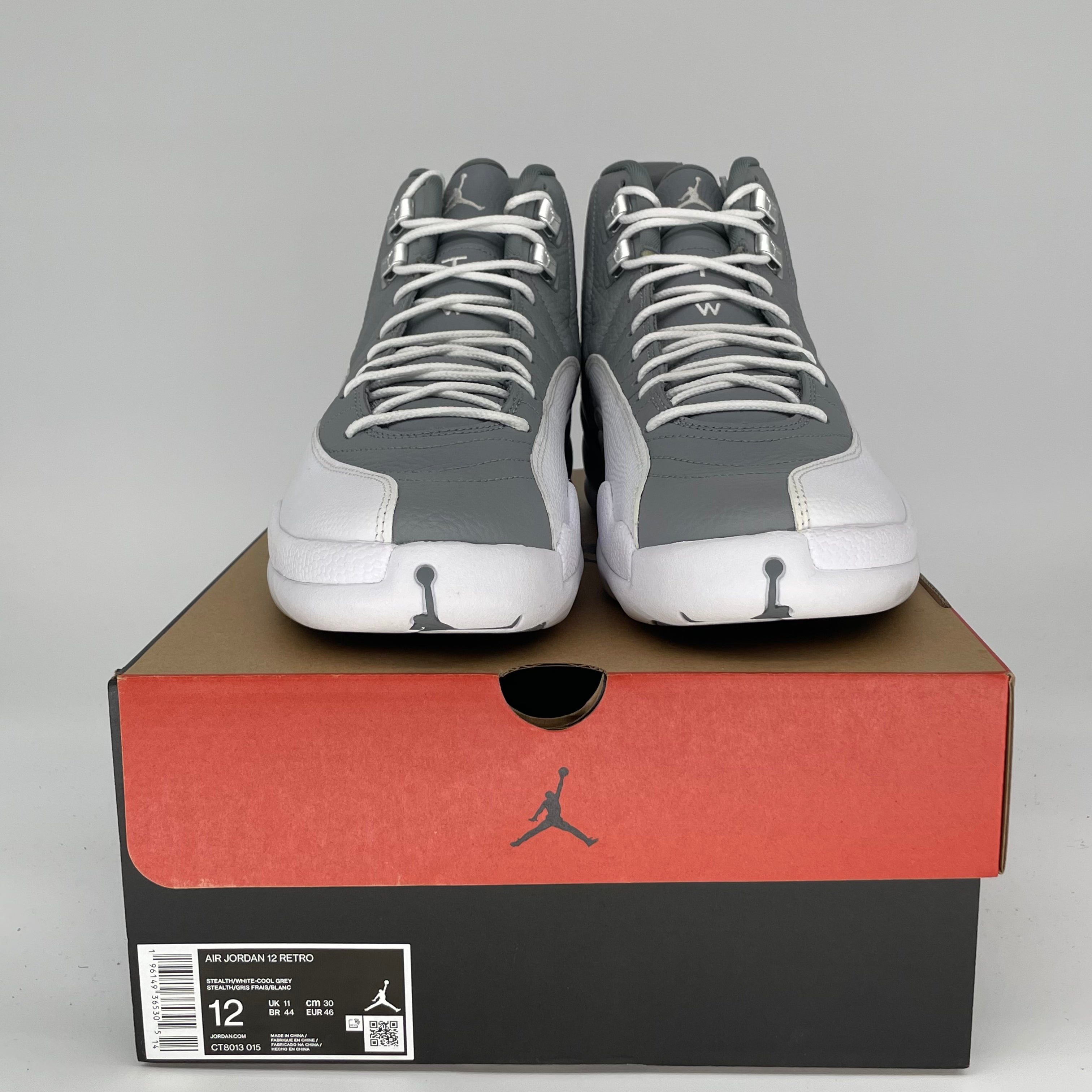 AIR JORDAN 12 STEALTH Men's Basketball Shoes Size 12 - CT8013-015 | Retro Sneakers for Sports, Streetwear & Casual Outfits