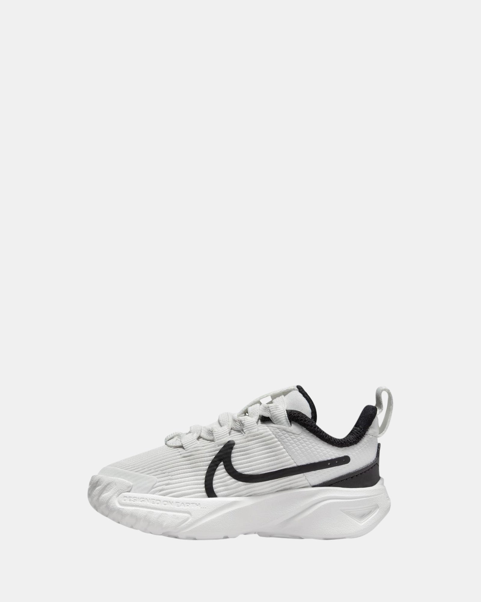 Star Runner 4 NN Infant Summit White/Black/Barely Volt Running Shoes - Lightweight & Comfortable Baby Sneakers for Boys & Girls - Perfect for Playtime, Walking & First Steps