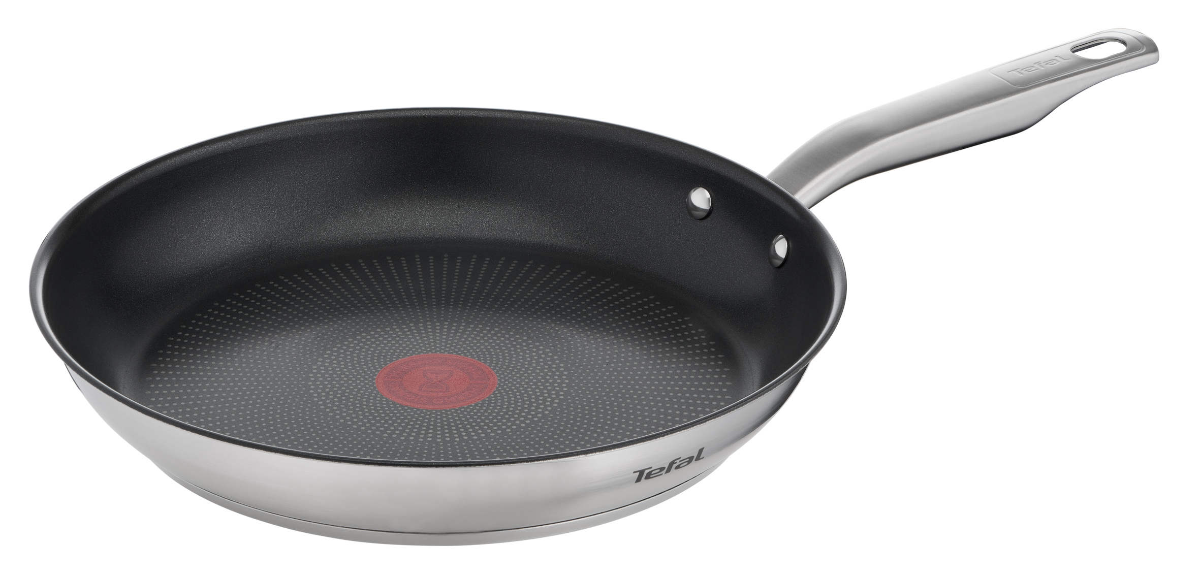Tefal Virtuoso 28cm Stainless Steel Induction Non-Stick Fry Pan - Perfect for Sautéing, Frying & Cooking on Induction Cooktops
