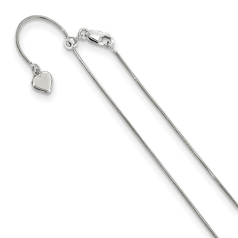 Sterling Silver Adjustable Snake Anklet Bracelet for Women - Elegant Ankle Jewelry for Everyday Wear, Parties & Special Occasions
