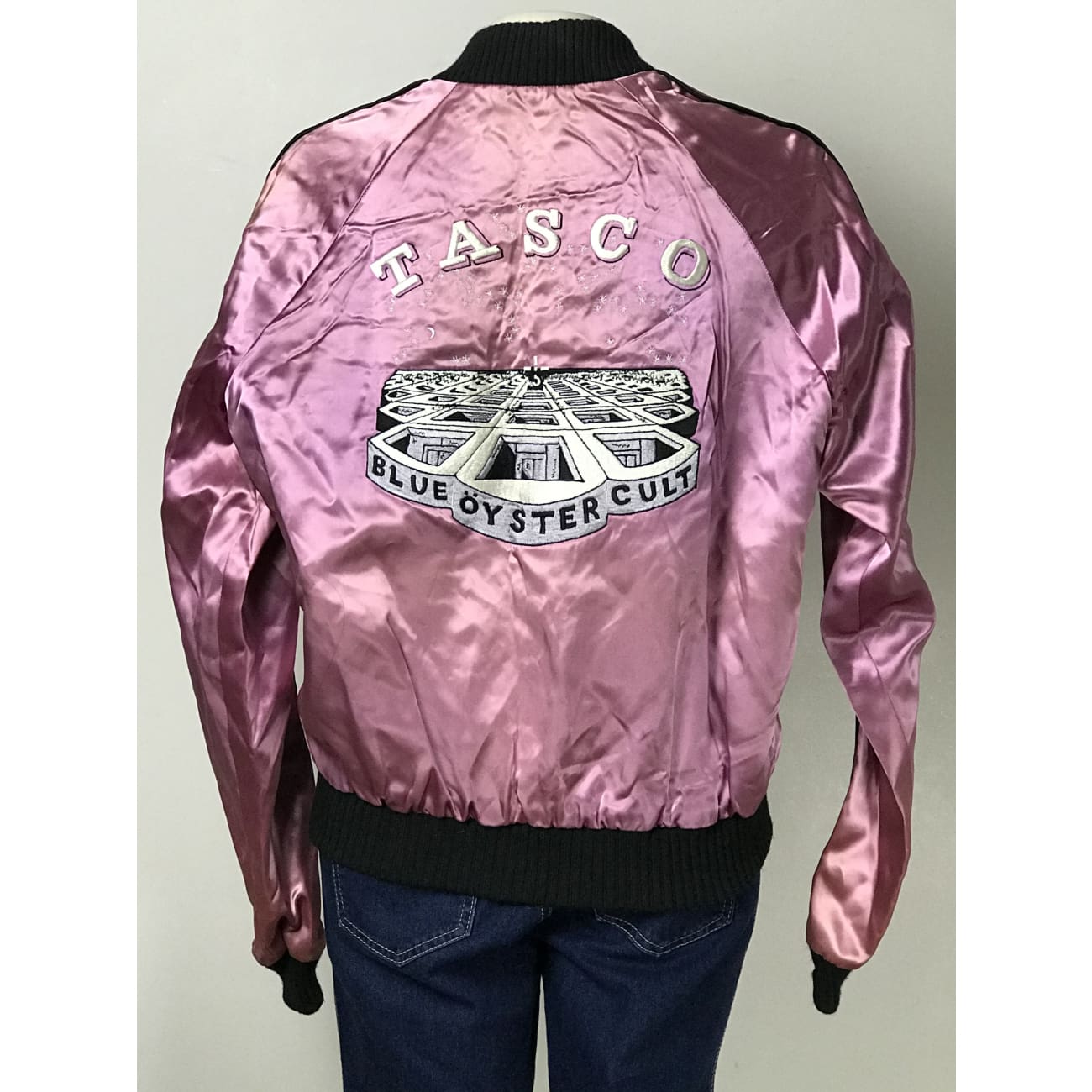 Vintage Blue Oyster Cult 1970s Tour Jacket - Rare Retro Band Merchandise for Music Collectors & Concert Outfits
