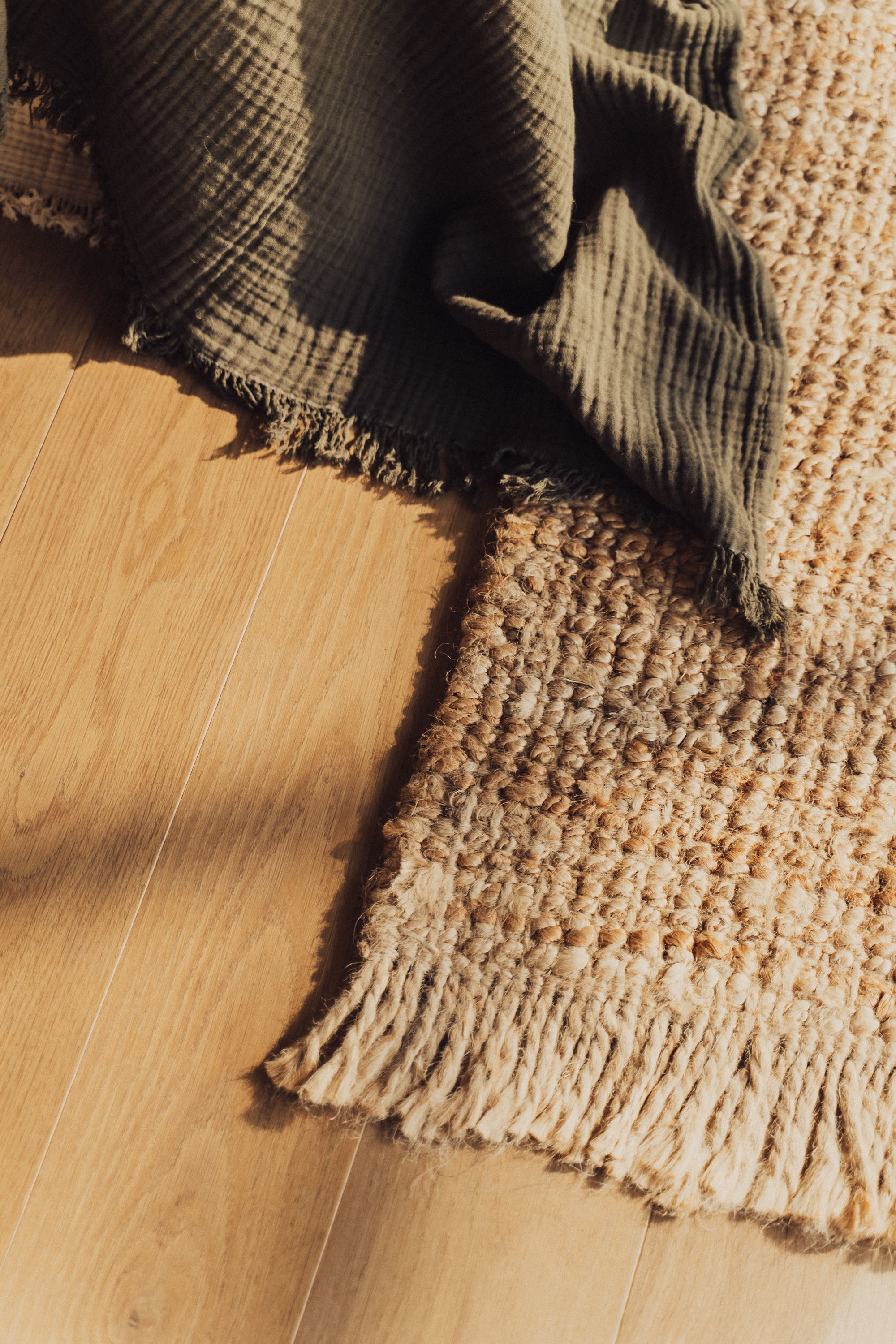Natural Otto Jute Runner Rug - Eco-Friendly Handwoven Home Decor for Living Room, Bedroom & Dining Area | Perfect for Boho, Farmhouse & Coastal Style Interiors
