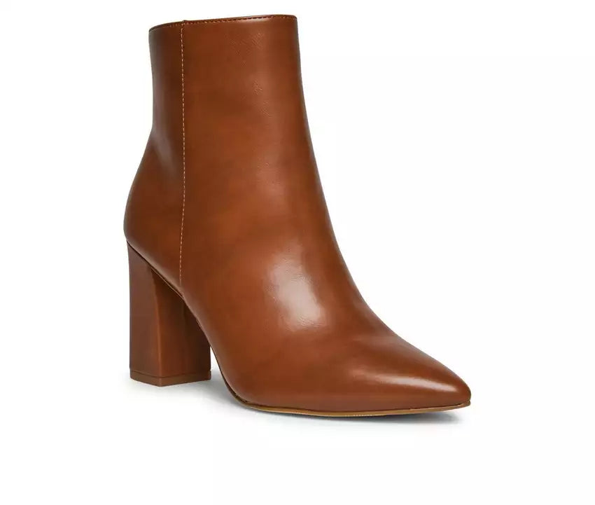 Flexx Boots Women's Tan Paris Ankle Boots - Stylish & Comfortable for Fall, Winter & Everyday Wear