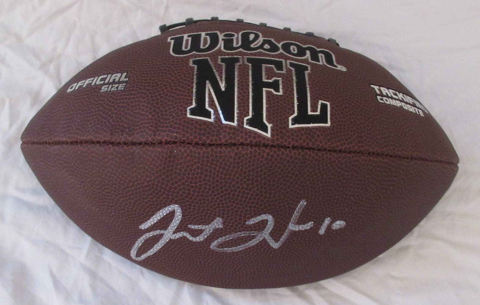 Justin Herbert Autographed Wilson NFL Football - Pro Bowl, Oregon Ducks, LA Chargers - Perfect for Collectors, Sports Memorabilia & Game Room Decor
