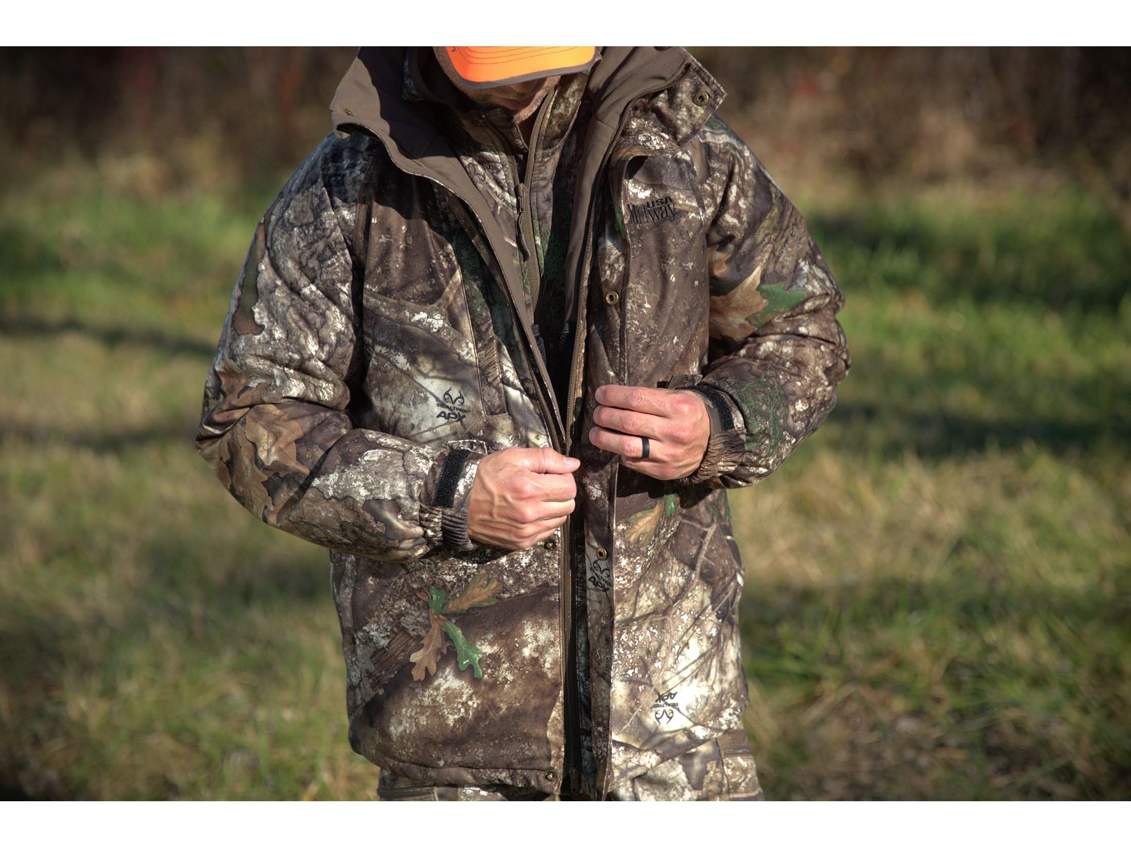 Men's Waterproof Winter Parka with Elk Fork Design - Heavy Duty Insulated Jacket for Hiking, Camping & Outdoor Adventures