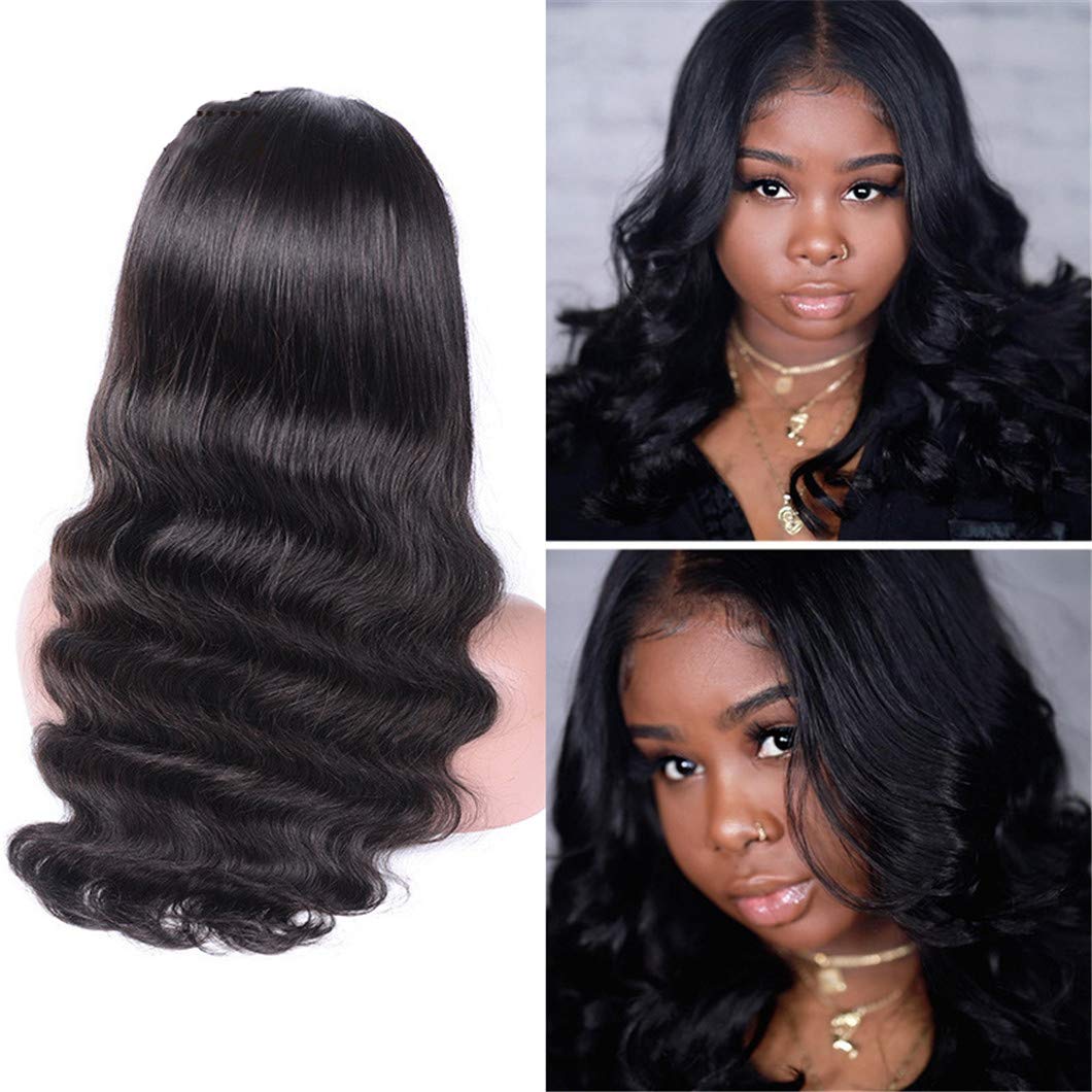 13x4 Lace Front Human Hair Wigs - Brazilian Remy Body Wave 130% Density 22 Inches with Pre-Bleached Knots | Natural Look for Daily Wear, Cosplay & Special Occasions