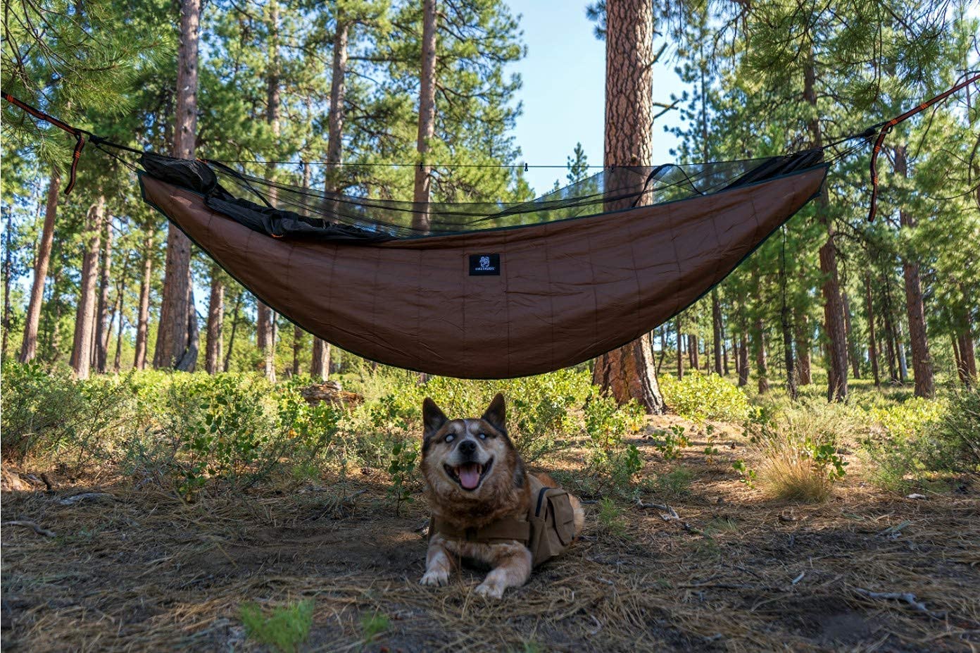 OneTigris Hideout Hammock Underquilt with Bulwark All-Season Camping Tarp - Lightweight Insulation for 4-Season Hammock Camping & Backpacking Adventures