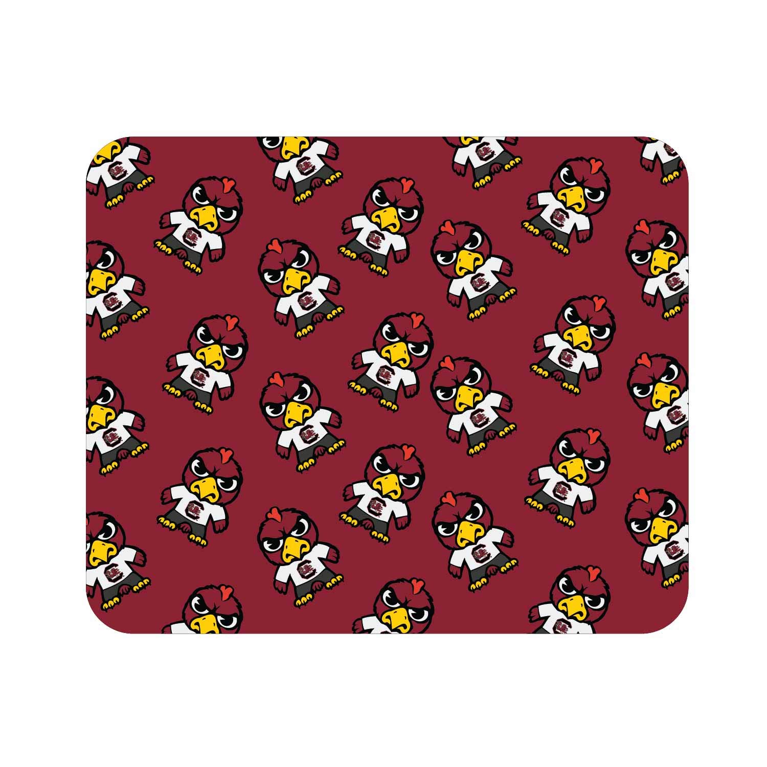 OTM Essentials University of South Carolina Fabric Mouse Pad - Standard Size Desk Accessory for Gaming & Office Use - Tokyodachi Mascot Design - Perfect for Dorm Rooms, Workstations & Gaming Setups