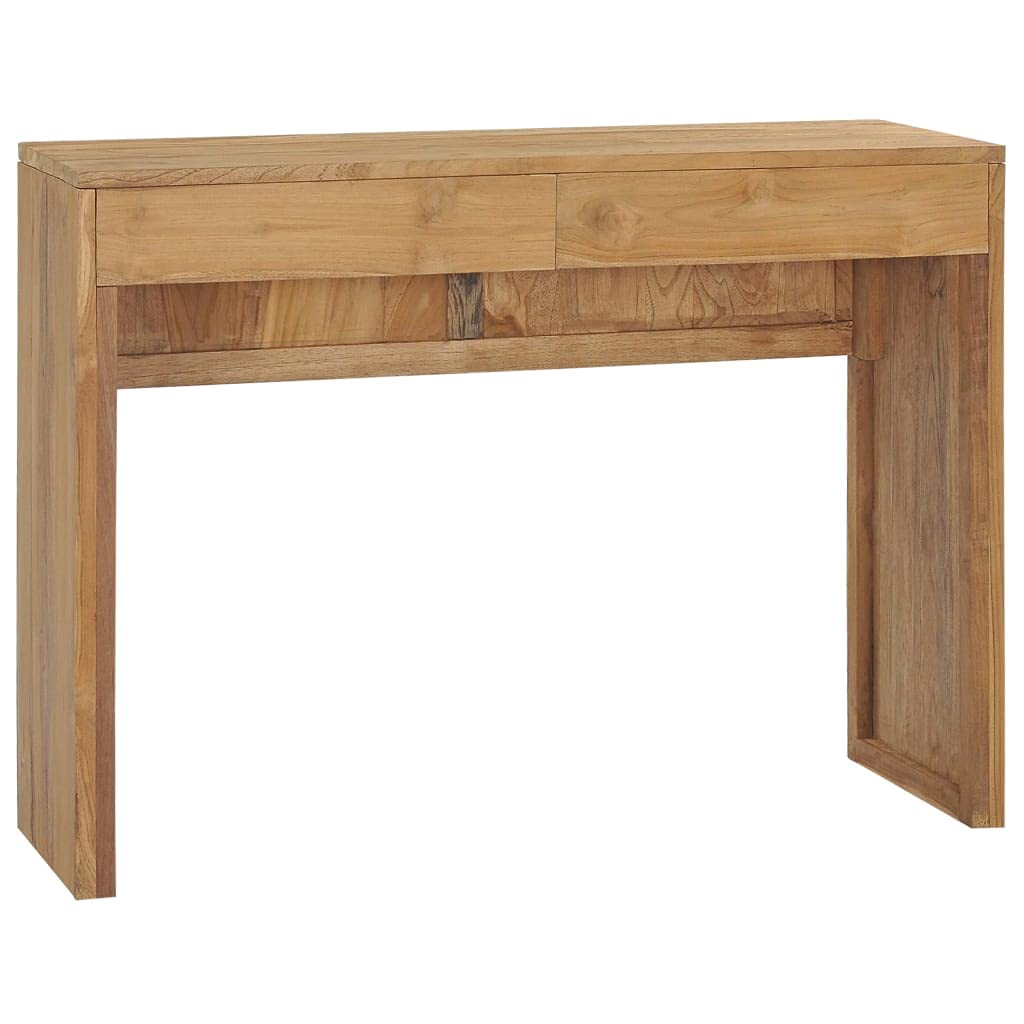 Solid Teak Wood Console Table - 39.4
