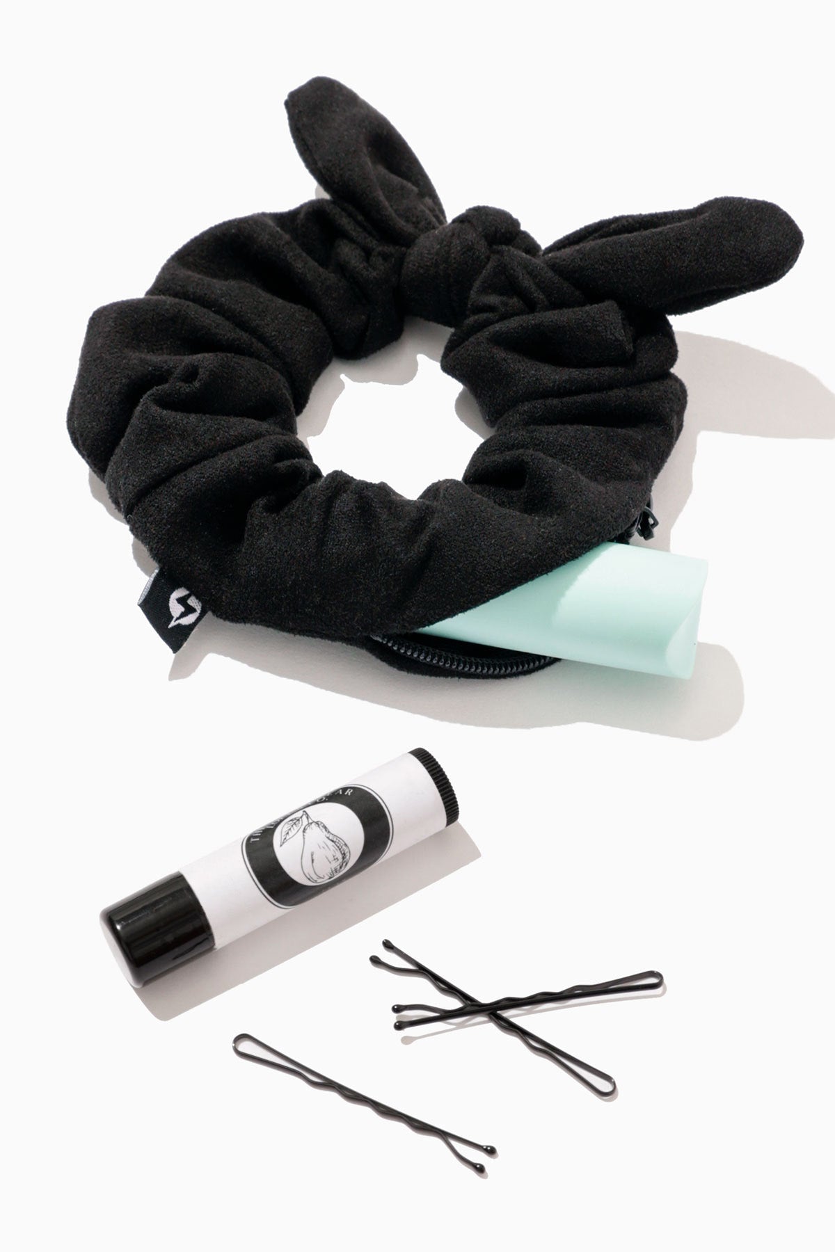 Elegant Bow Hair Scrunchie - Soft & Stretchy Hair Tie for Women & Girls - Perfect for Ponytails, Buns & Everyday Hairstyles