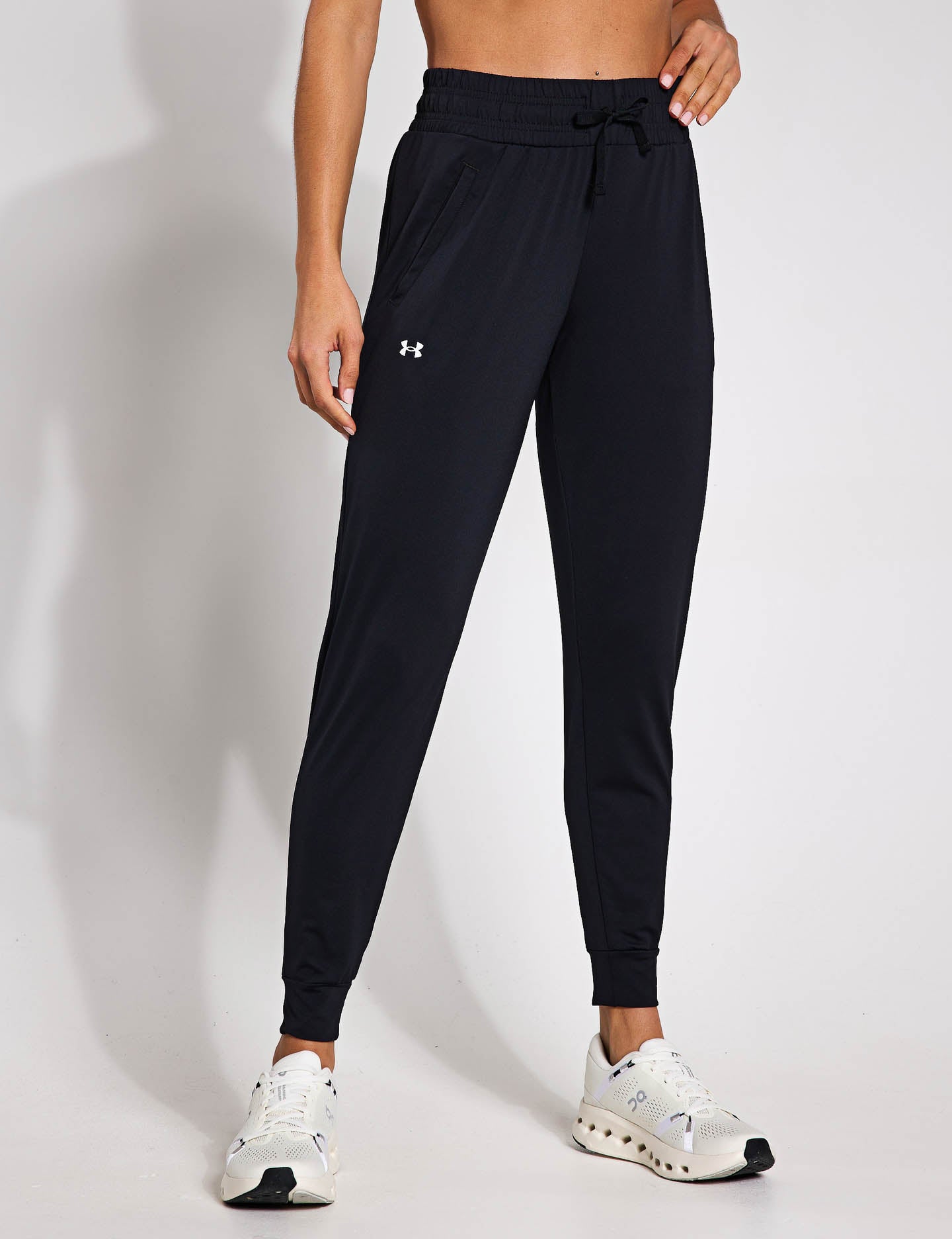 UA Tech Pants for Men & Women - Comfortable Athletic Joggers in Black & White | Perfect for Workouts, Running & Casual Wear