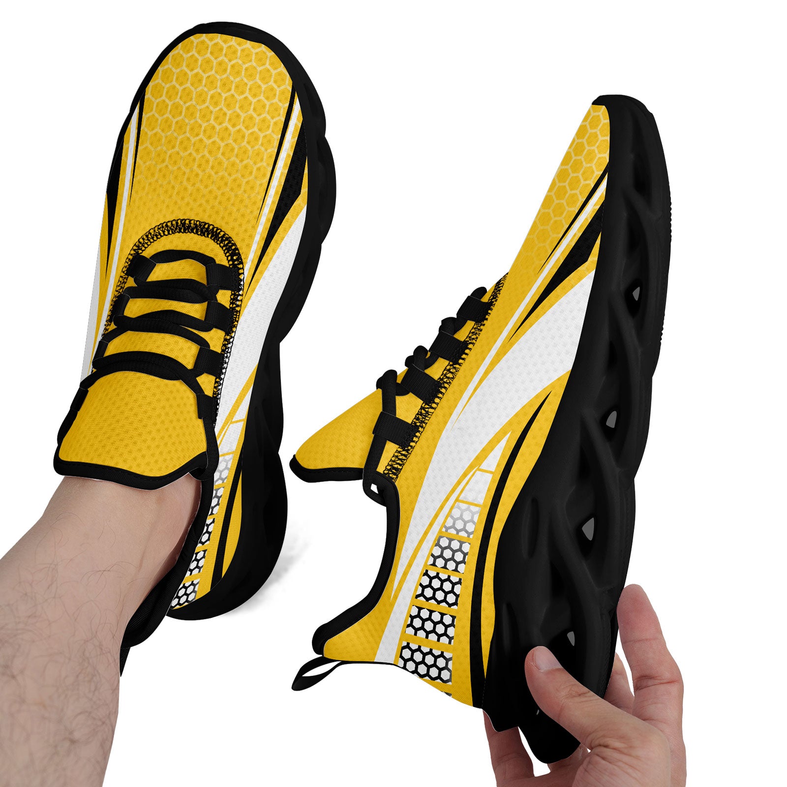Custom Maxsoul Personalized Sneakers - Breathable Lightweight Running Shoes for Men & Women (FN003 E025022 22) - Perfect for Gym Workouts, Jogging & Casual Wear