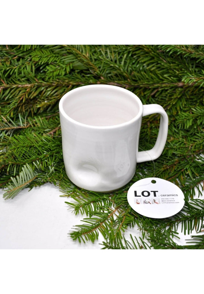 Ceramic Tall Dent Mug Set - 3 Unique Styles for Coffee, Tea & Hot Drinks - Perfect for Home, Office & Gifts