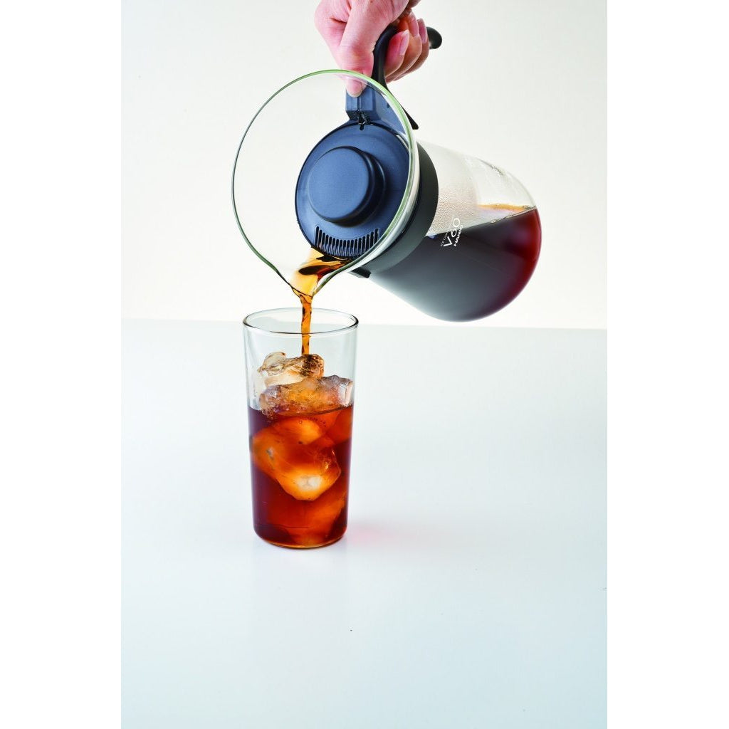 Hario V60 Ice Coffee Maker - Drip Coffee Brewer for Cold Brew & Iced Coffee at Home - Perfect for Summer, Office & Outdoor Use