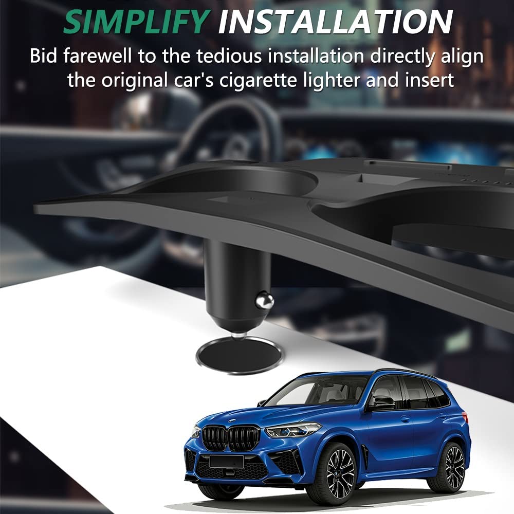 **15W Qi Fast Wireless Car Charger for BMW X5 X5M X6 X6M (2019-2022) - G05/G06 Center Console Accessory | Compatible with Original BMW NFC | Perfect Gift for BMW Owners | Ideal for Commuting, Road Trips & Daily Driving**