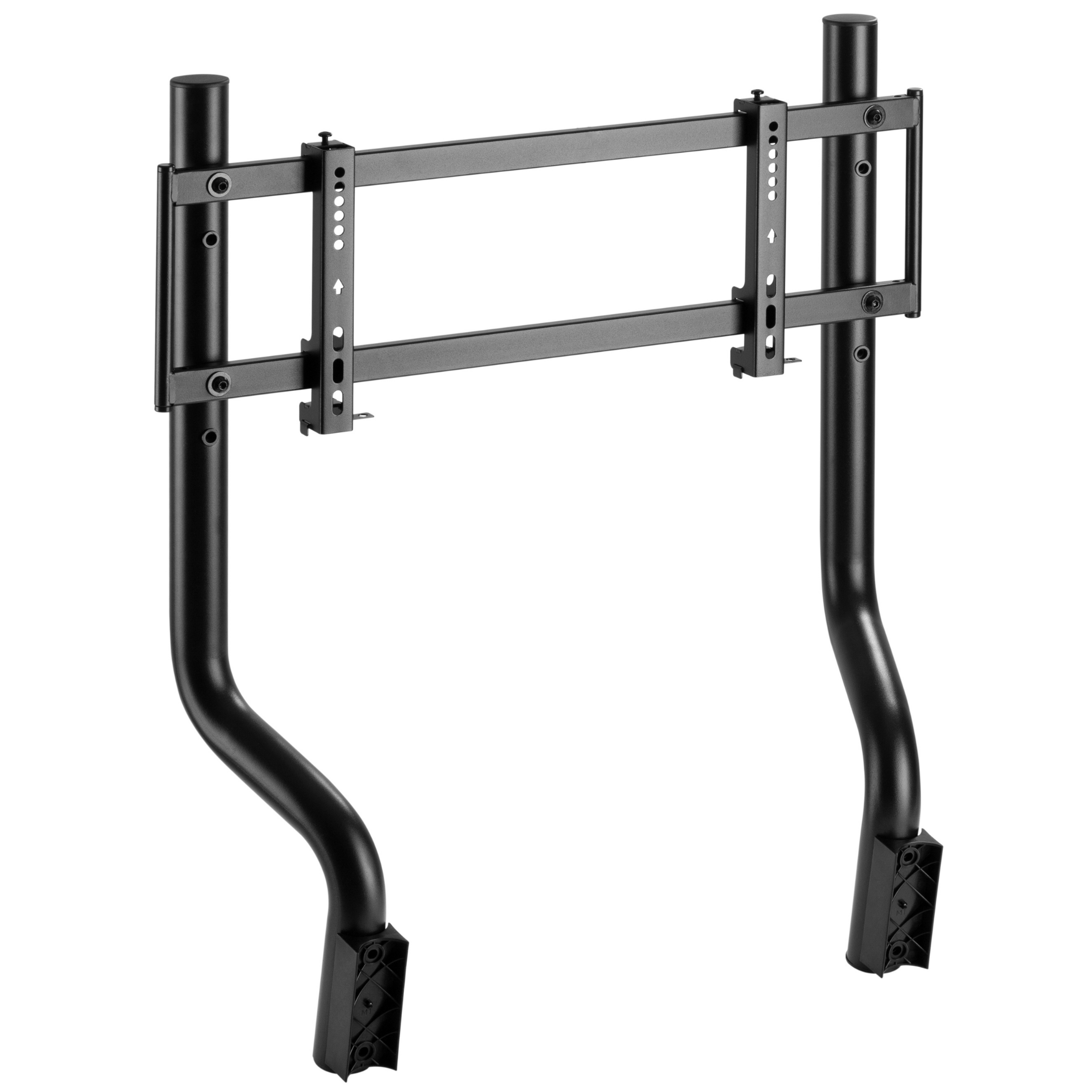 Adjustable Single Monitor Mount Stand - Ergonomic VESA 75x75/100x100 Compatible for 13-32 Inch Screens - Perfect for Home Office, Gaming & Workspace Setup