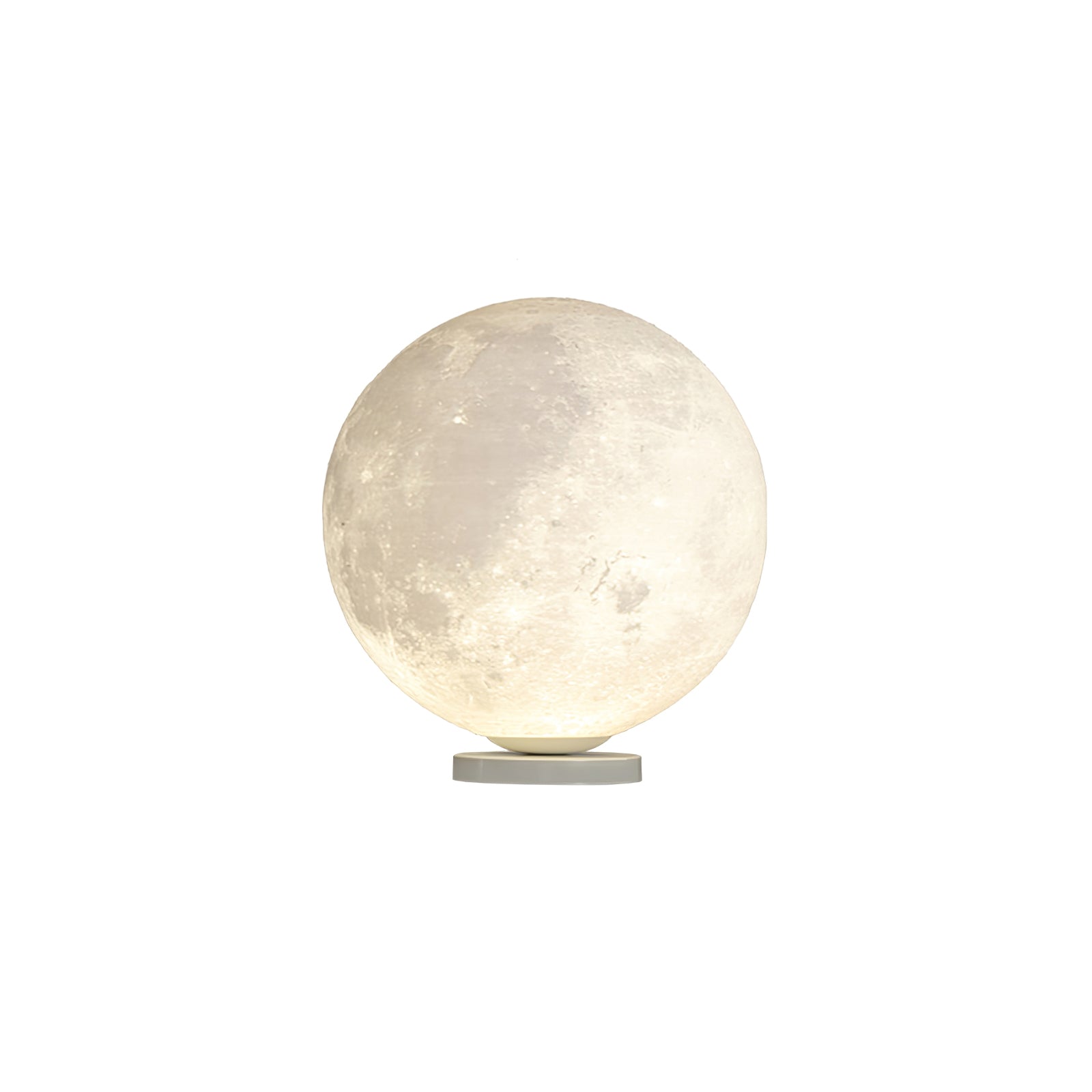 Moon Table Lamp - Modern LED Night Light for Bedroom, Nursery, Living Room | Soft Glow & Energy Efficient | Perfect for Reading, Relaxing & Decor