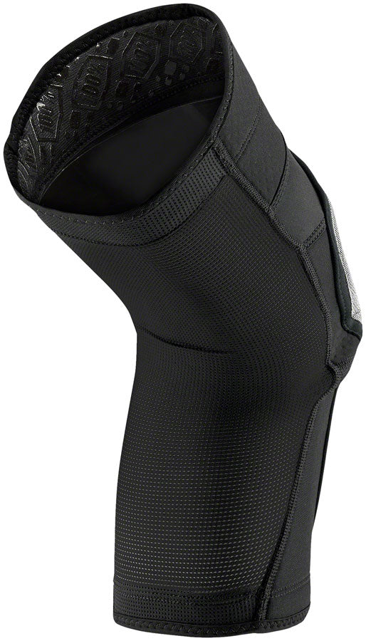 Ridecamp Knee Guards - 100% Protective Black/Gray Large Size for Motorcycle, Cycling & Extreme Sports | Durable Impact Protection for Riders