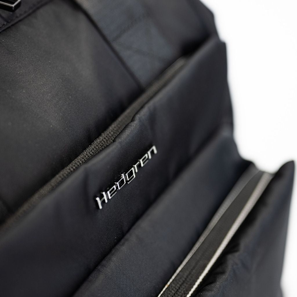 Hedgren Cherub Baby Backpack with Changing Mat - Black | Waterproof Diaper Bag for Travel, Daycare & Outdoor Adventures | Perfect for Parents & Caregivers