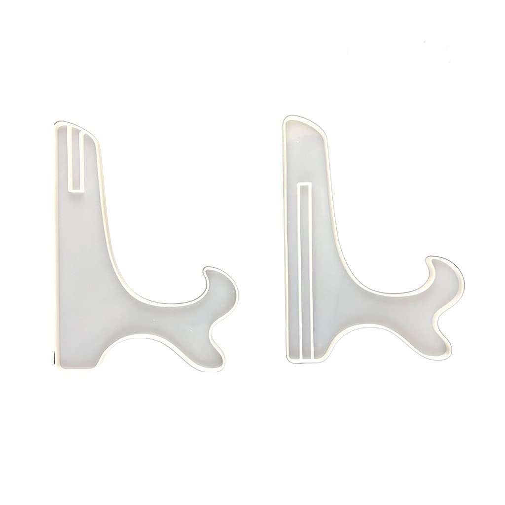 Cicitop Silicone Resin Molds for Jewelry Making - Small Desktop Display Stand, Epoxy Resin Dinner Plate Storage Holder & DIY Craft Tray - Perfect for Handmade Table Decorations, Jewelry Casting and Home Organization