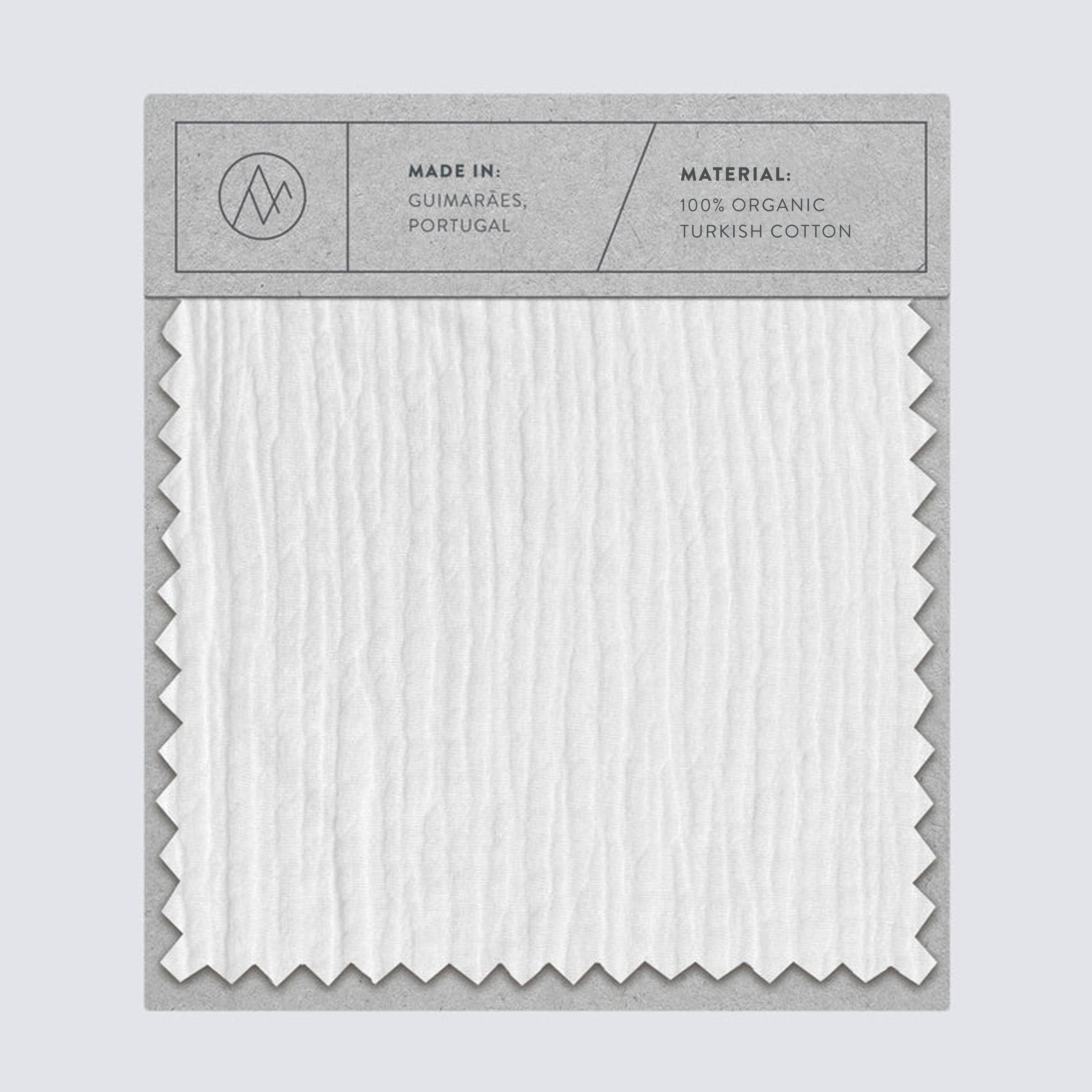 Organic Cotton Gauze Bedding Swatch - Soft Breathable Fabric for Baby Blankets, Swaddles & Nursery Decor - Eco-Friendly & Hypoallergenic