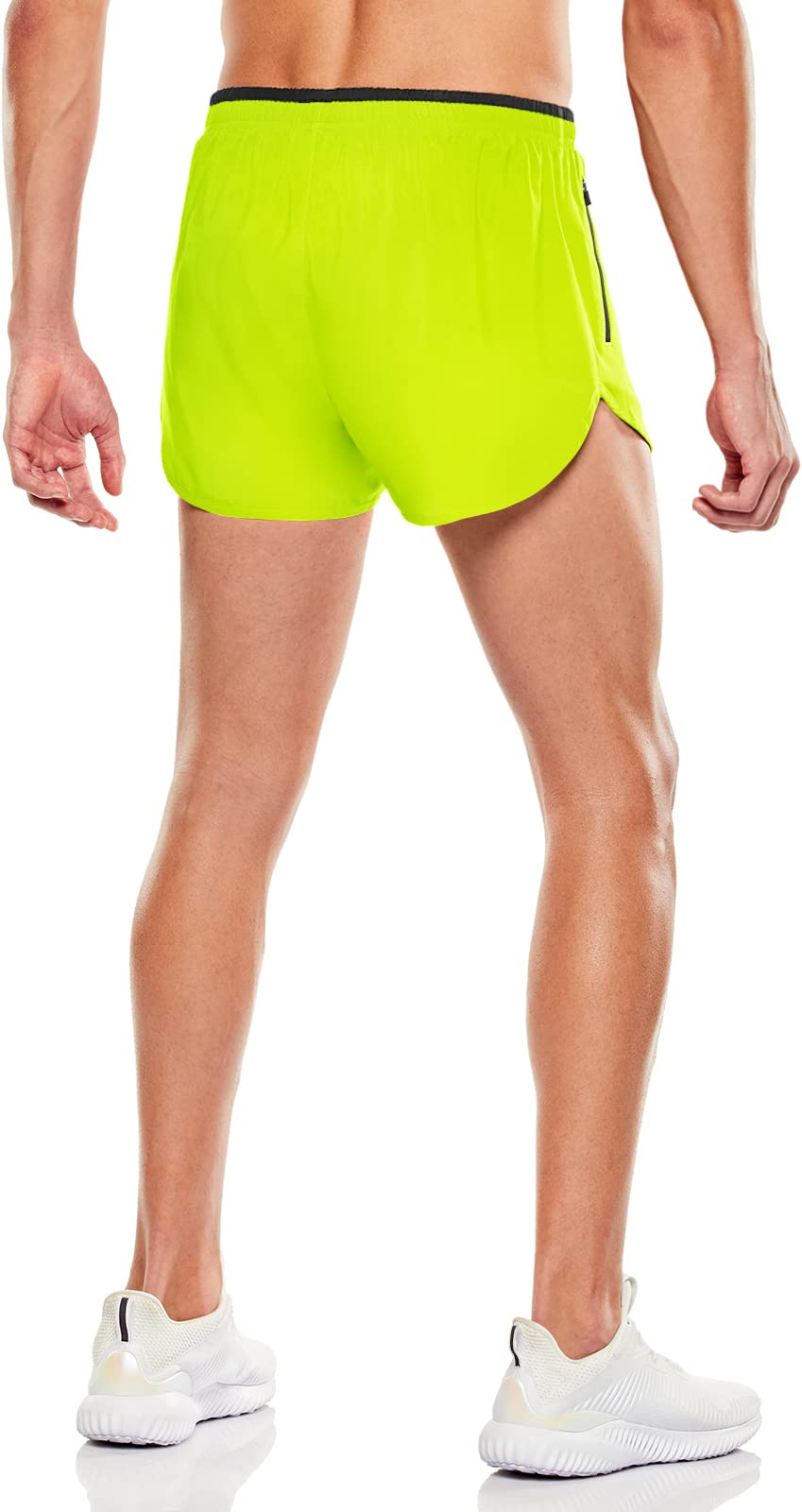 TSLA Men's 3 Inch Running Shorts - Quick Dry Mesh Athletic Shorts for Jogging, Workout & Marathon Training - Perfect for Gym, Outdoor Sports & Summer Activities